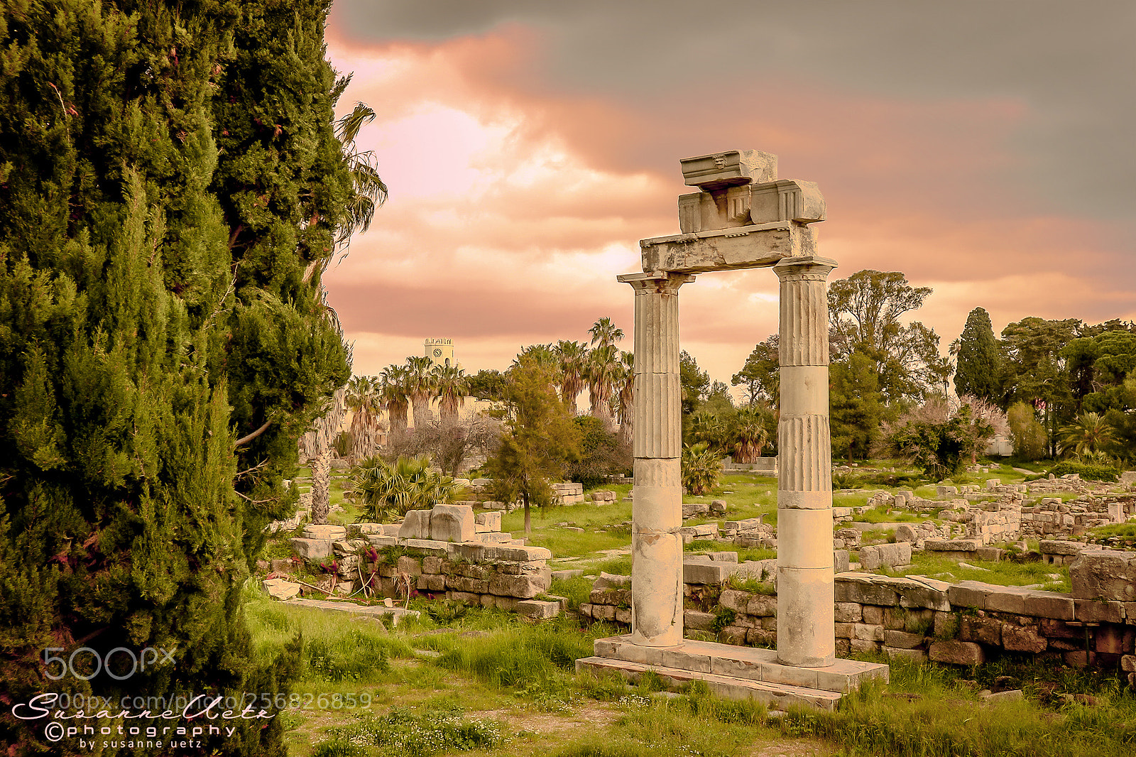 Canon EOS M10 sample photo. Ancient agora kos island photography
