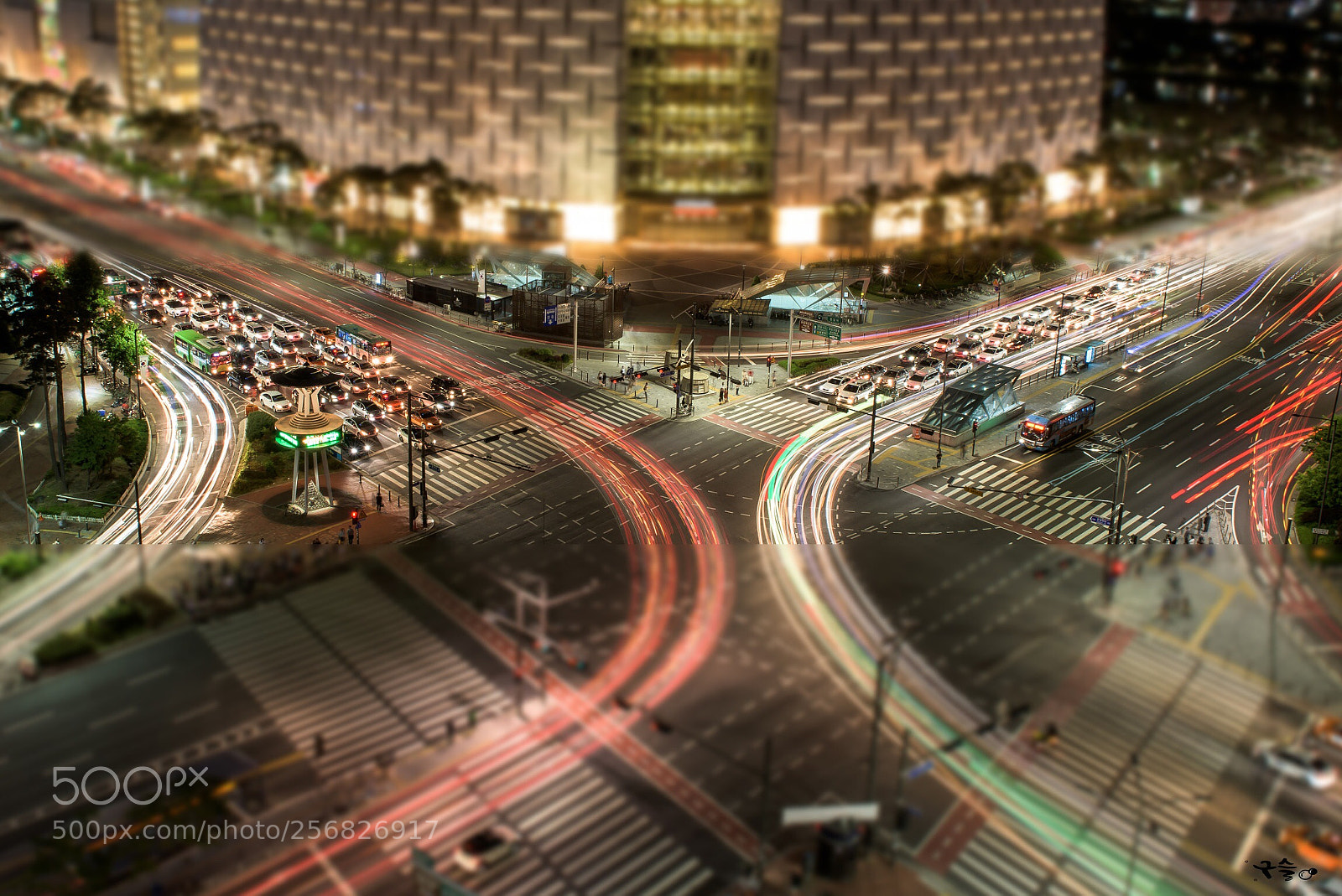 Nikon D810 sample photo. Night miniature photography