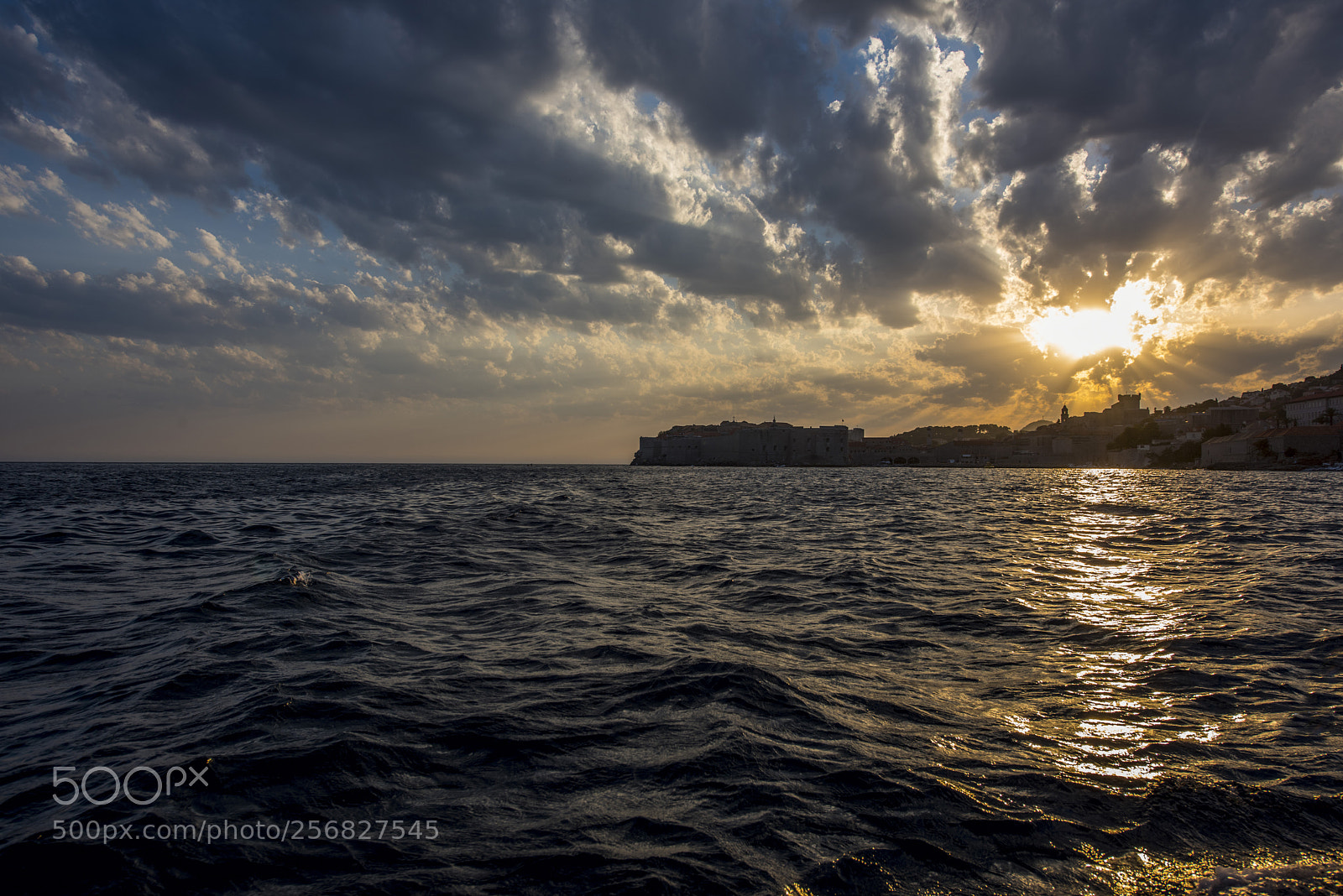 Nikon D810 sample photo. Dubrovnik sunset photography