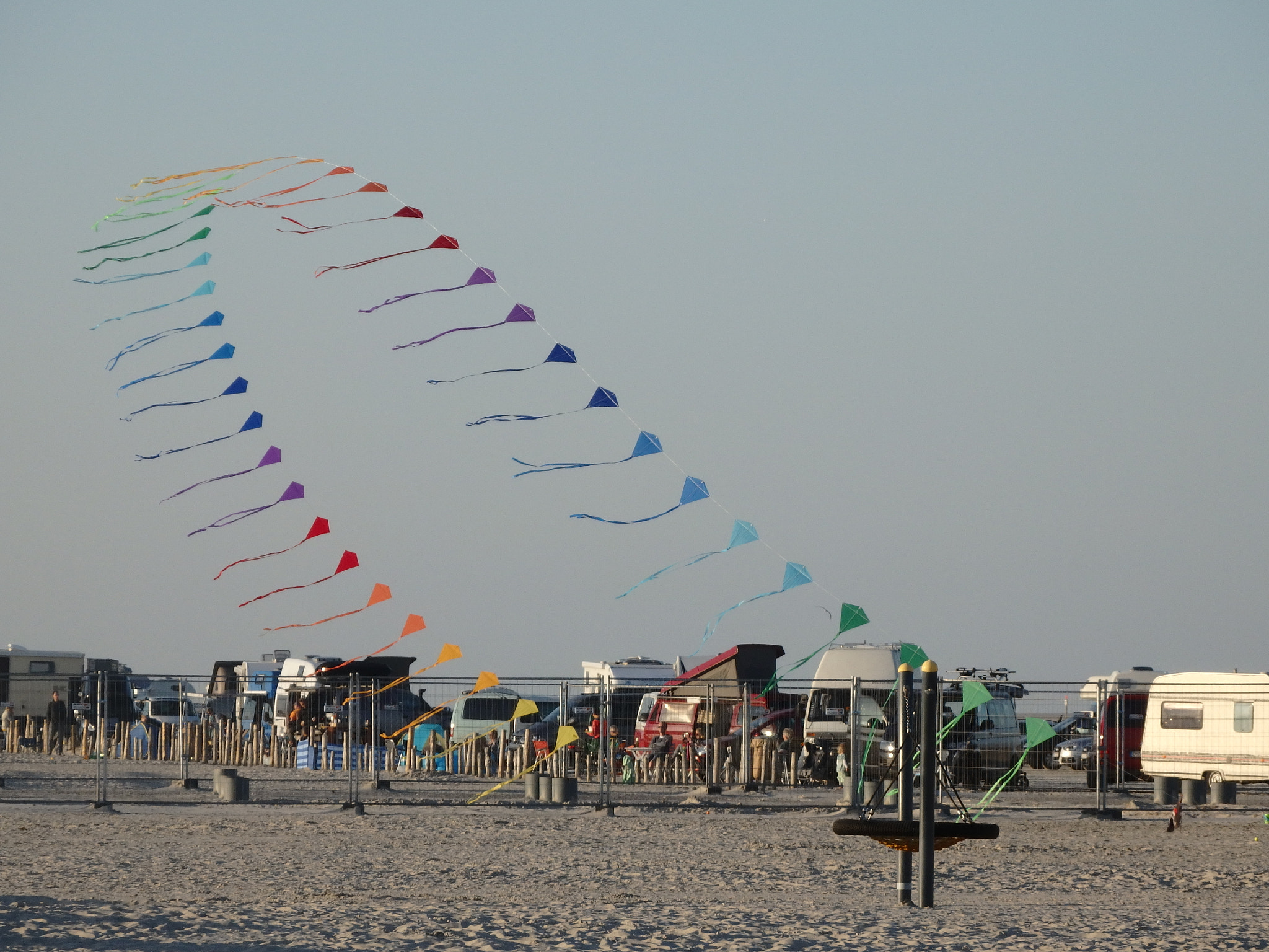 Olympus SH-2 sample photo. Fly the kite chain spo photography