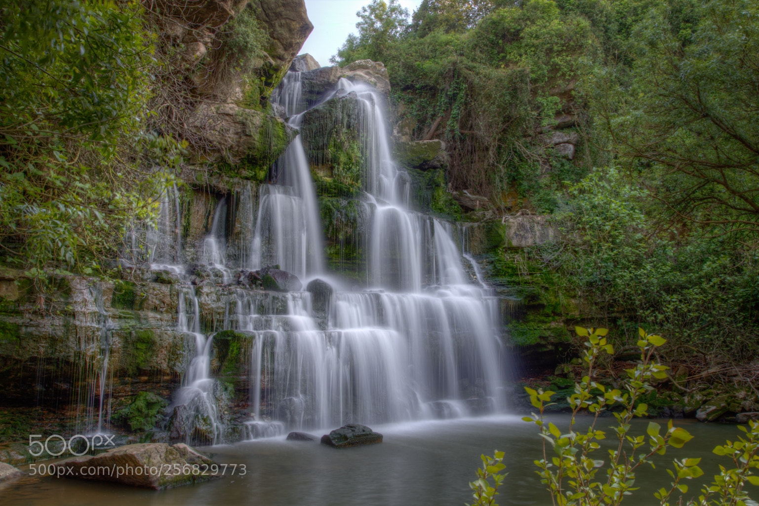 Canon EOS 6D sample photo. Bajouca waterfall photography