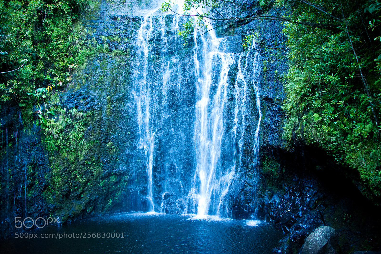 Nikon D7200 sample photo. Waterfall on the road photography