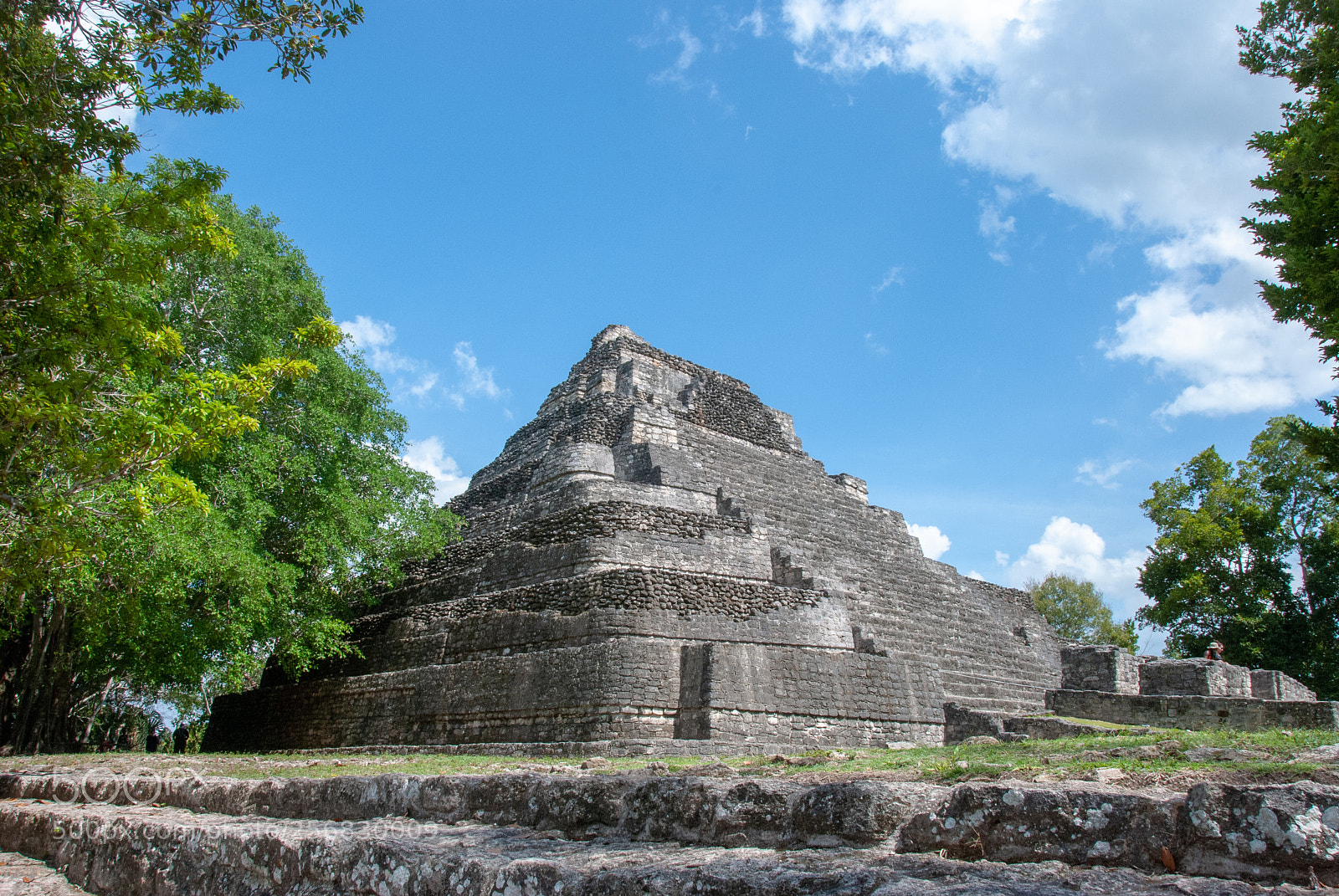 Nikon D80 sample photo. Mayan pyramid photography