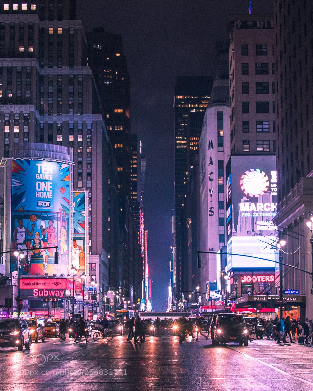 Canon EOS 80D sample photo. Nyc nightscape photography