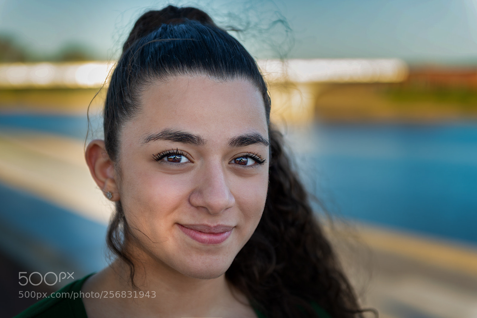 Nikon D4S sample photo. Young girl @ the bridge ! photography