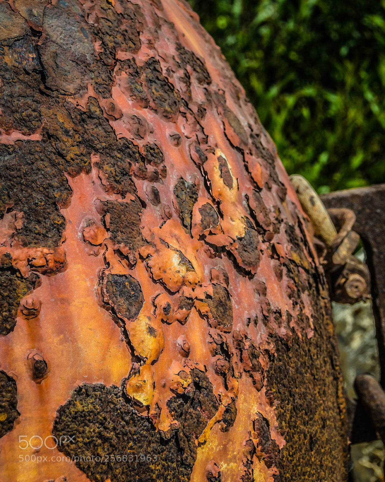 Nikon D7000 sample photo. Rusted sphere photography