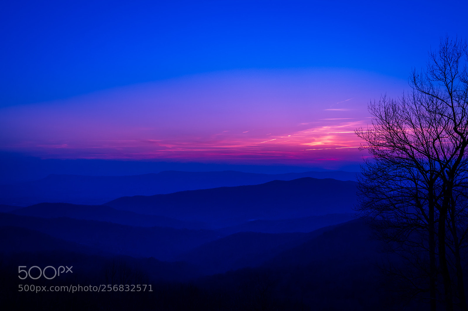 Nikon D500 sample photo. Blue ridge sunset photography