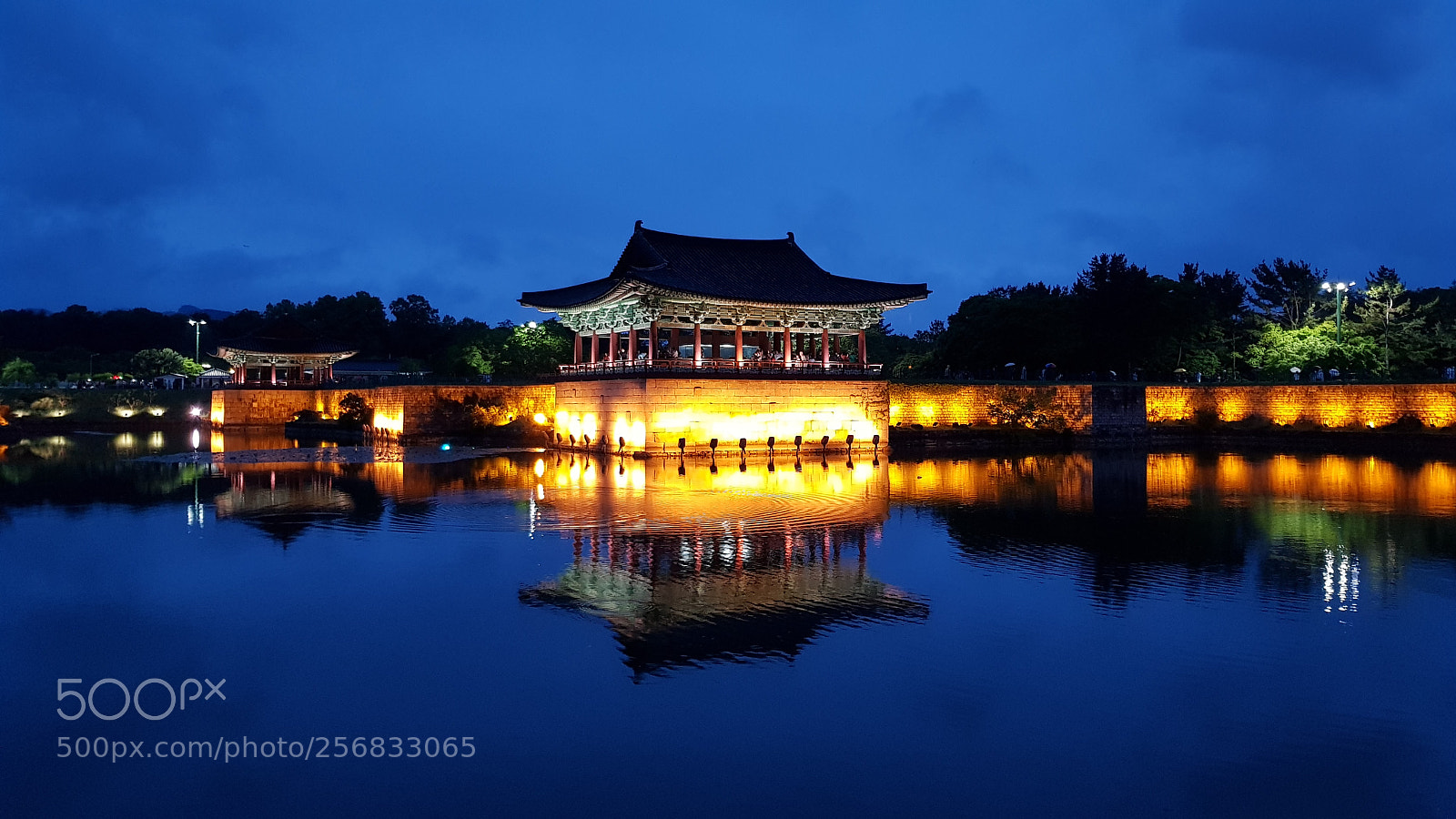 Samsung Galaxy S8 sample photo. Anscent pond in shinla photography