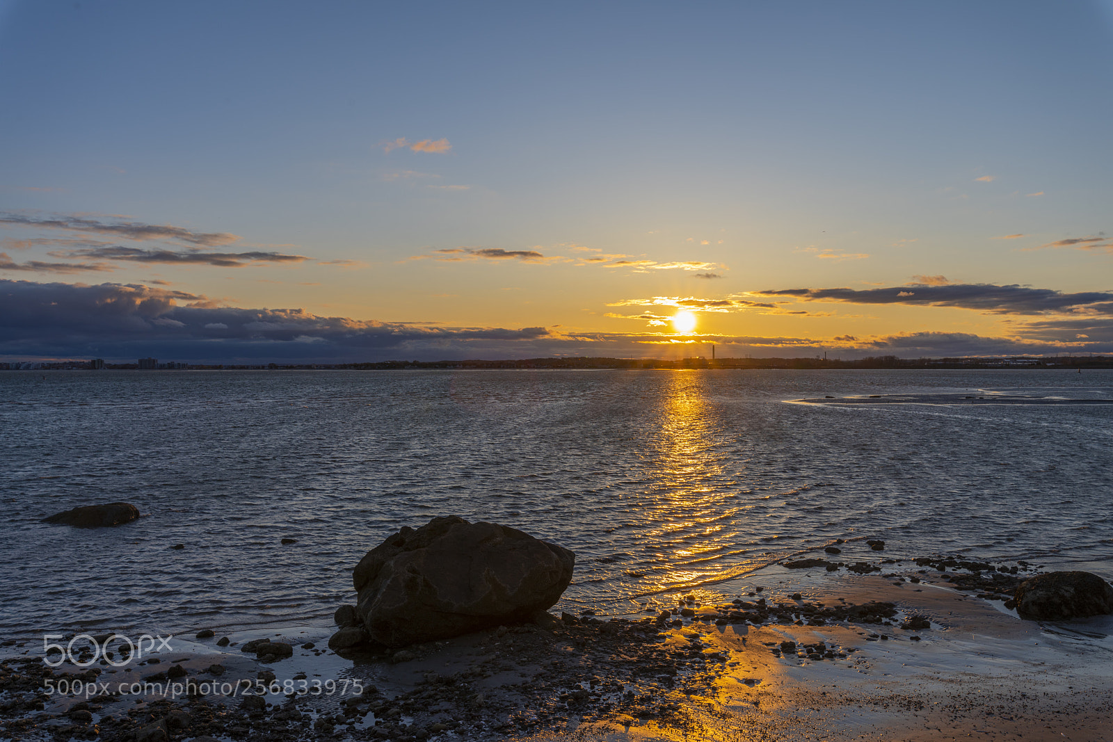 Nikon D810 sample photo. Sunset reflections @ nahant photography