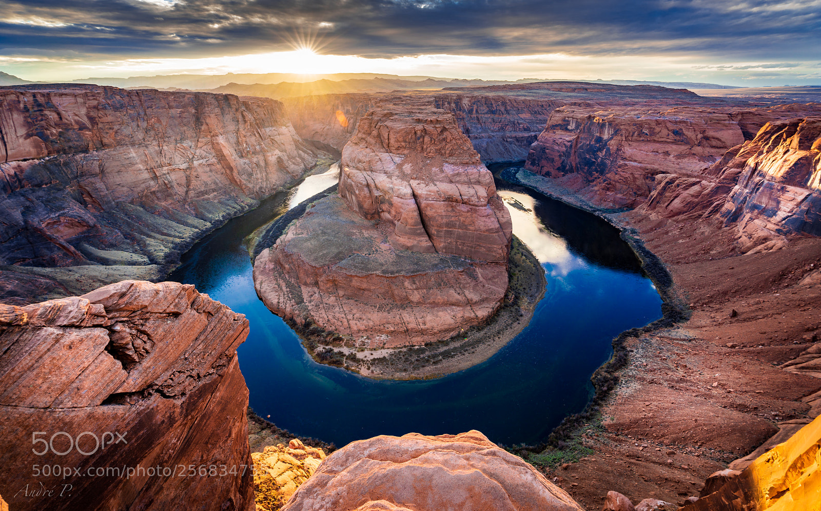 Sony a7R III sample photo. Horseshoe bend sunset 2 photography