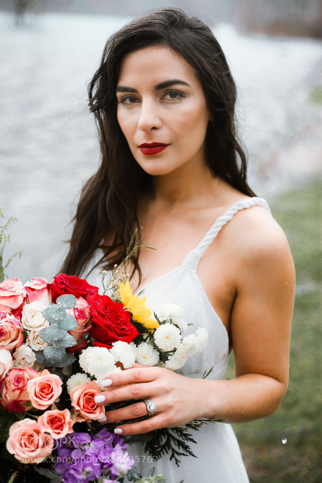 Canon EOS 5D Mark II sample photo. Bride photography