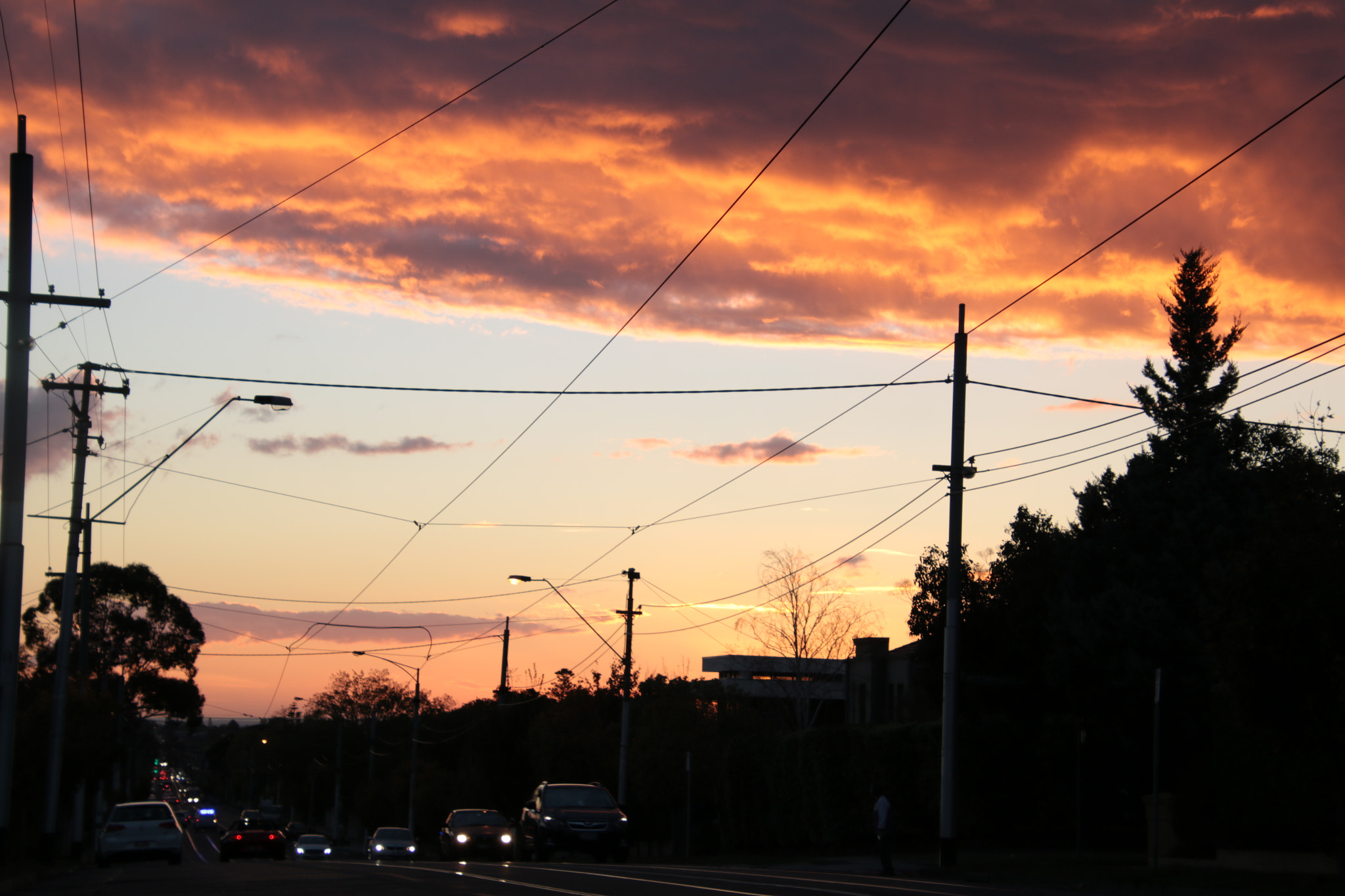 Canon EF 300mm F2.8L IS II USM sample photo. Sunset and streetlife photography