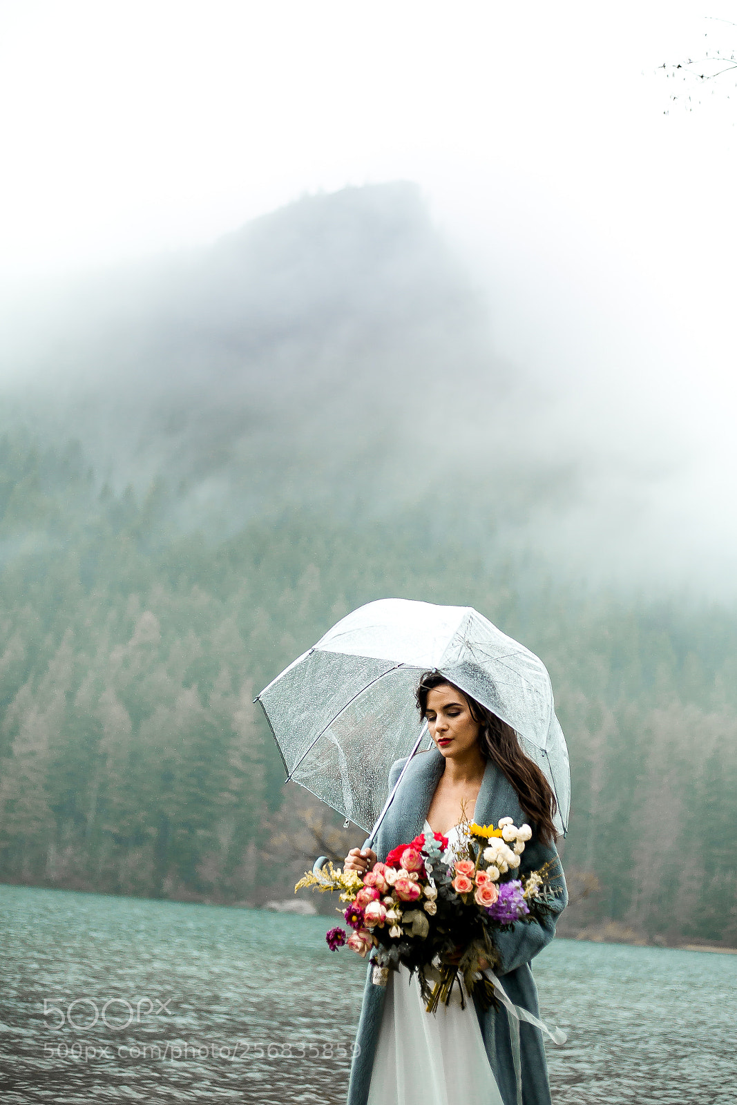 Canon EOS 5D Mark II sample photo. Mountain bride photography
