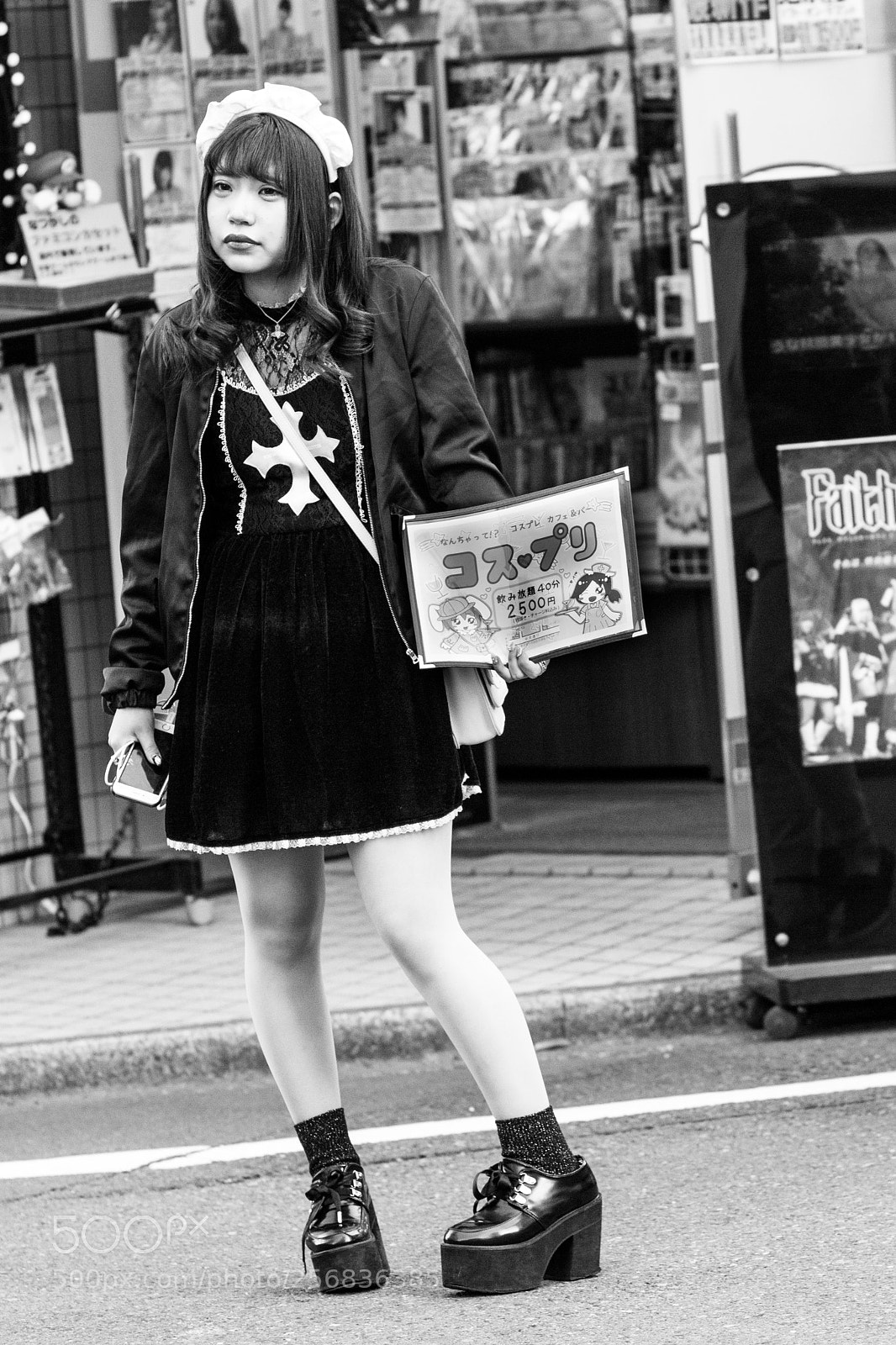 Canon EOS 550D (EOS Rebel T2i / EOS Kiss X4) sample photo. Cosplay cafe girl photography