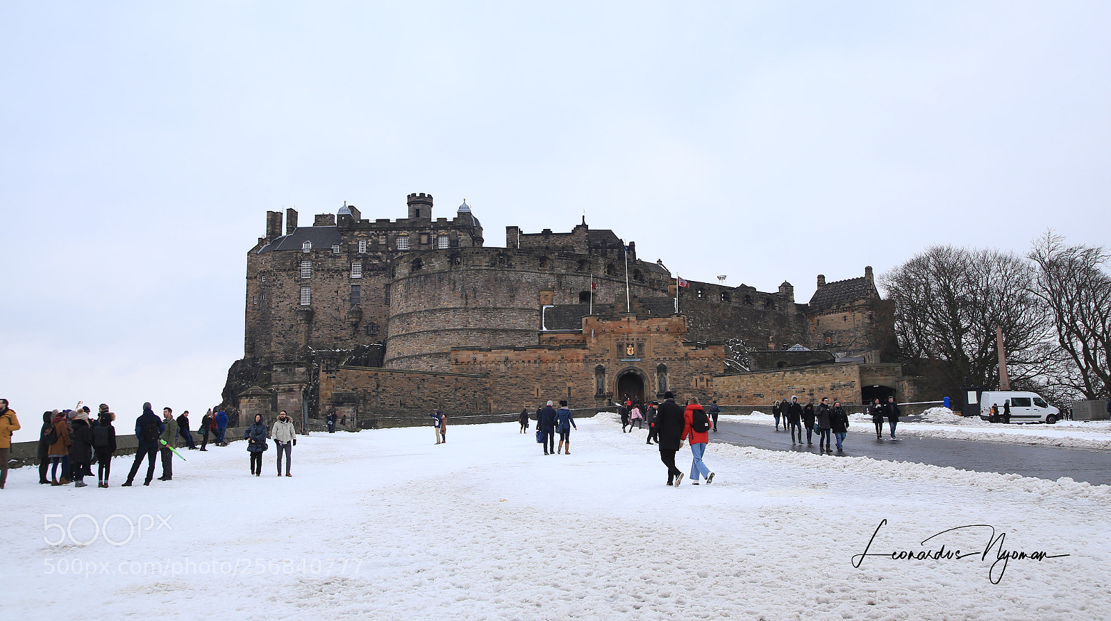 Canon EOS 6D sample photo. Edinburg castle, scotland photography