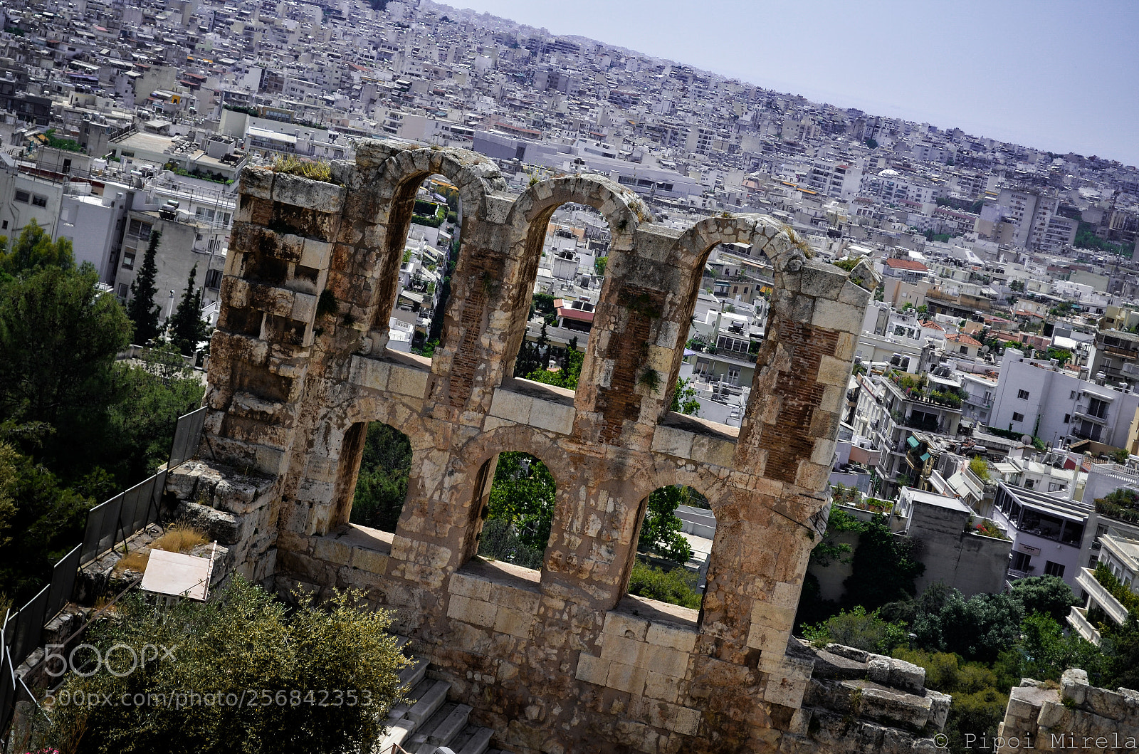 Nikon D5100 sample photo. Odeon of herodes atticus photography