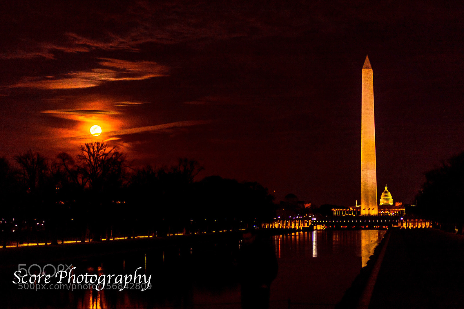Nikon D750 sample photo. The rising moon photography