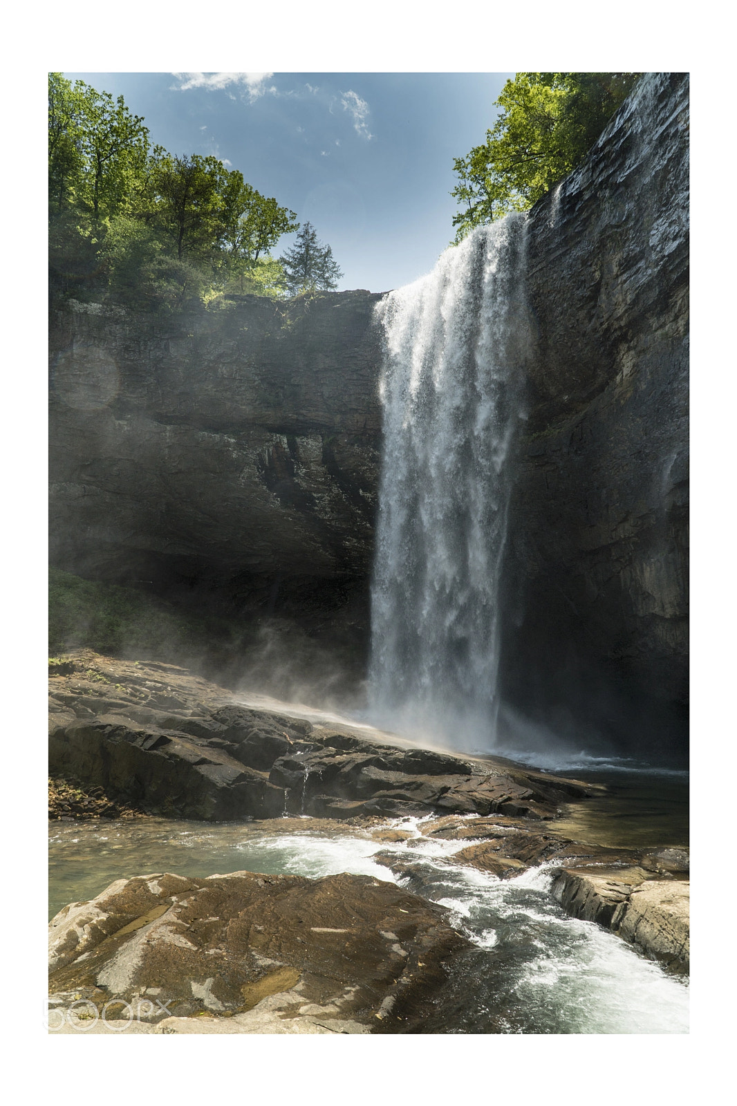 Sony a6300 sample photo. Waterfall photography