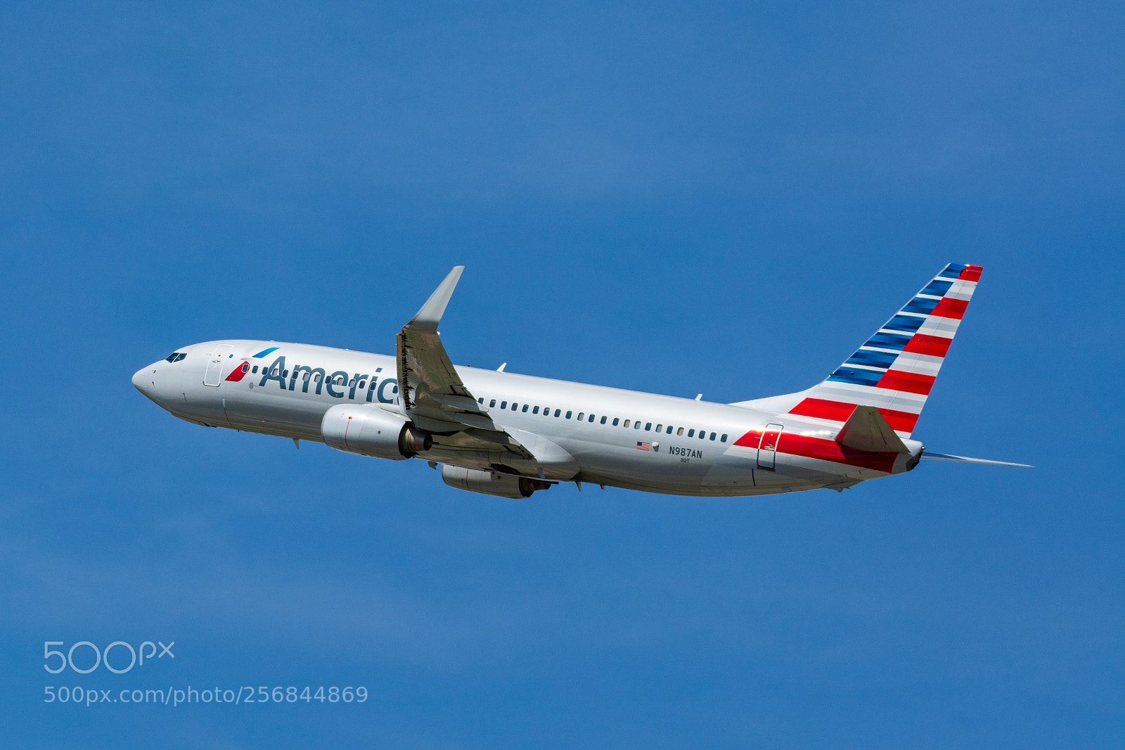 Nikon D7100 sample photo. American airlines boeing 737-823 photography