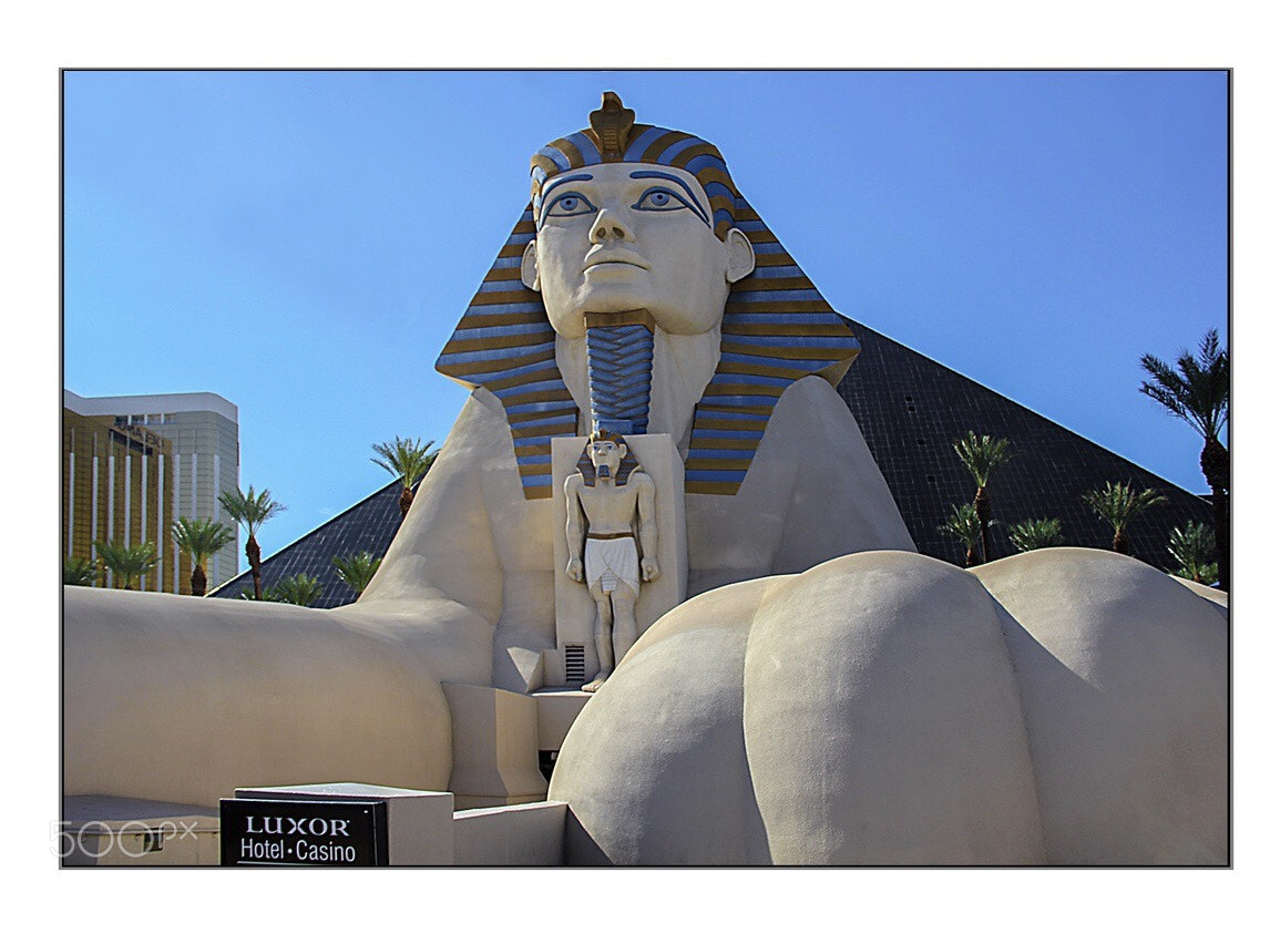 Canon EOS 60D sample photo. Esfinge. las vegas  photography