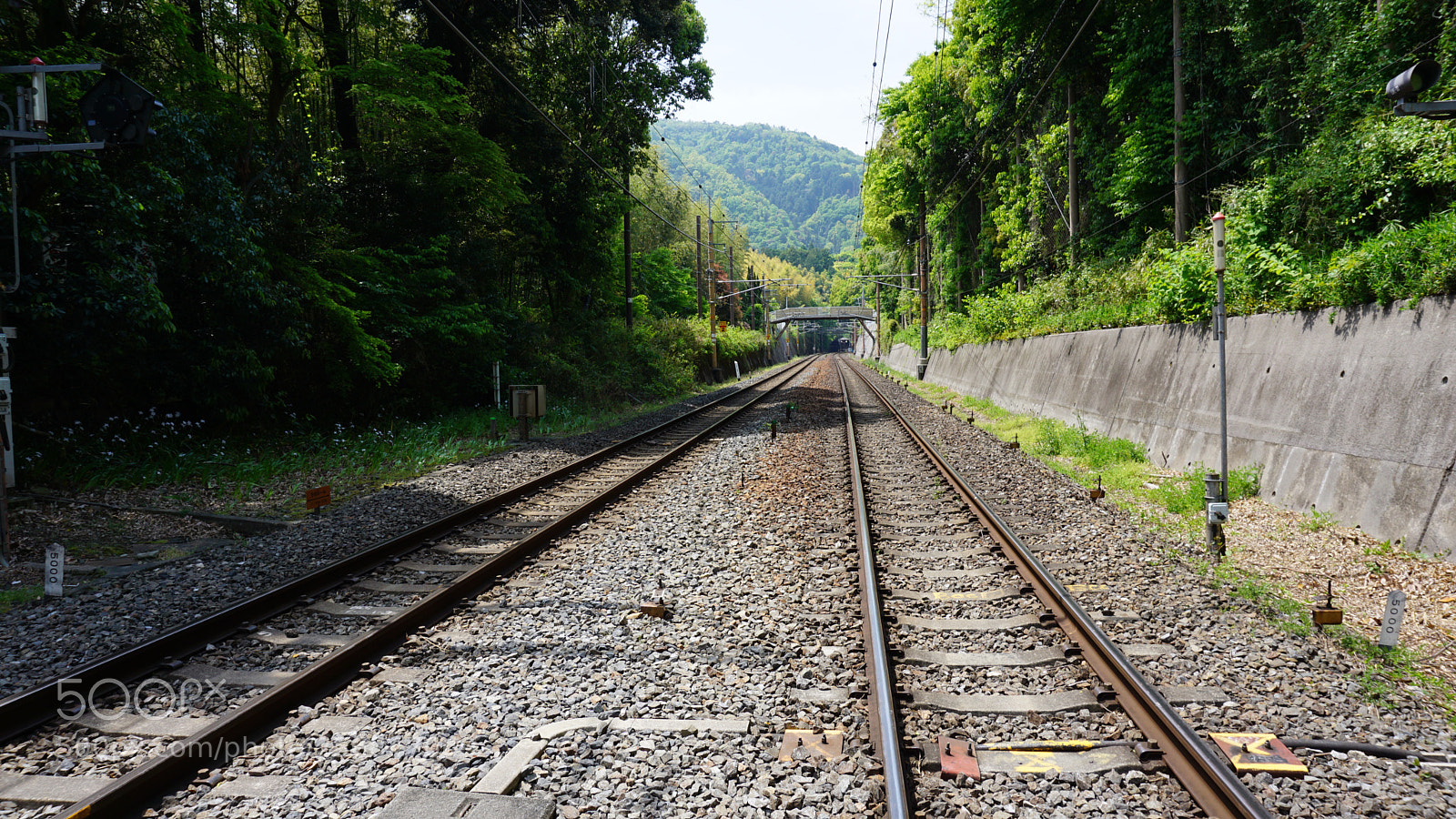 Sony a6000 sample photo. Railway tracks photography