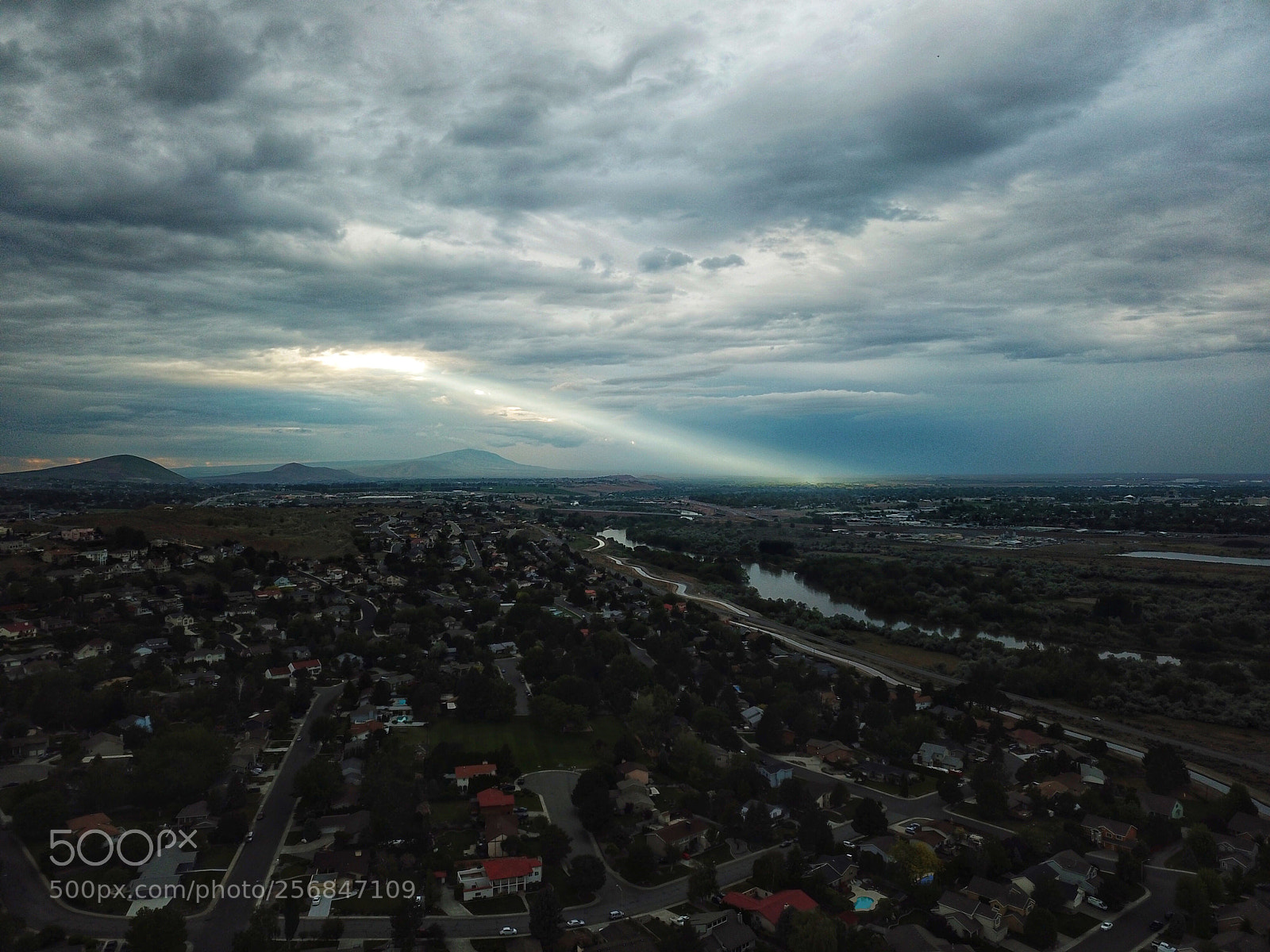 DJI FC220 sample photo. 
spotlight photography