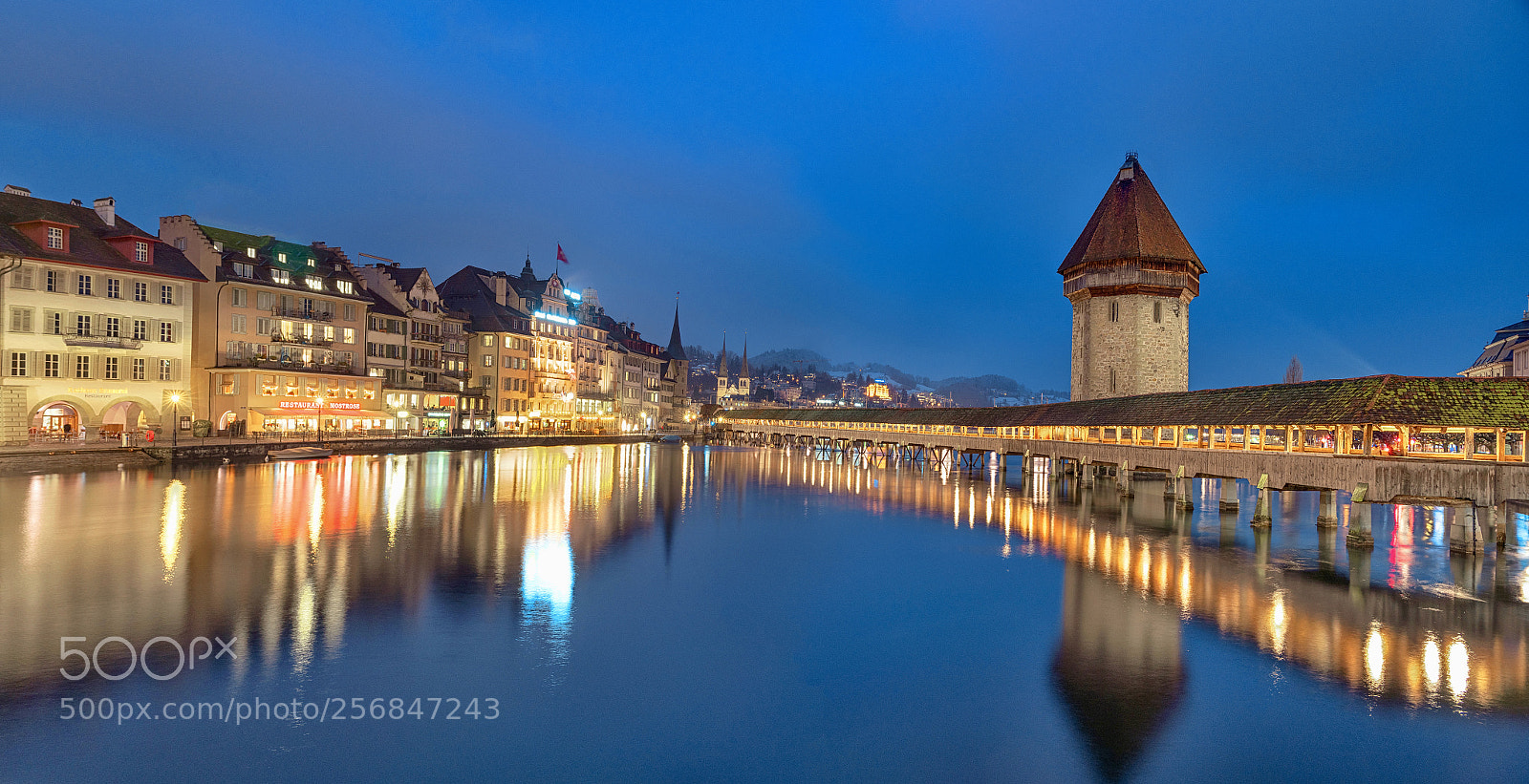 Sony a7R III sample photo. Kapellbrücke photography