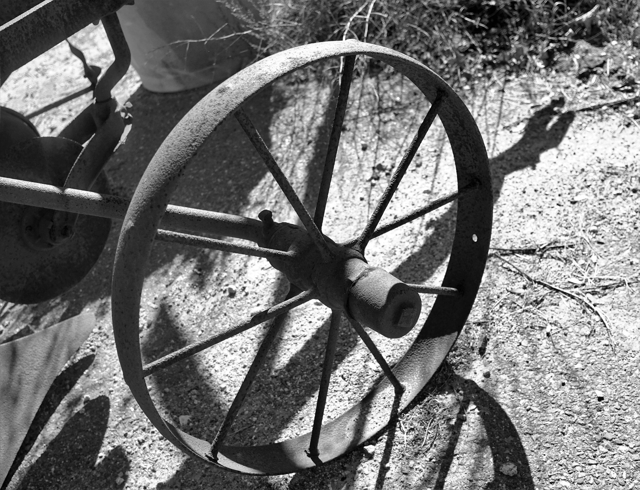 Sigma 19mm F2.8 EX DN sample photo. A wheel photography