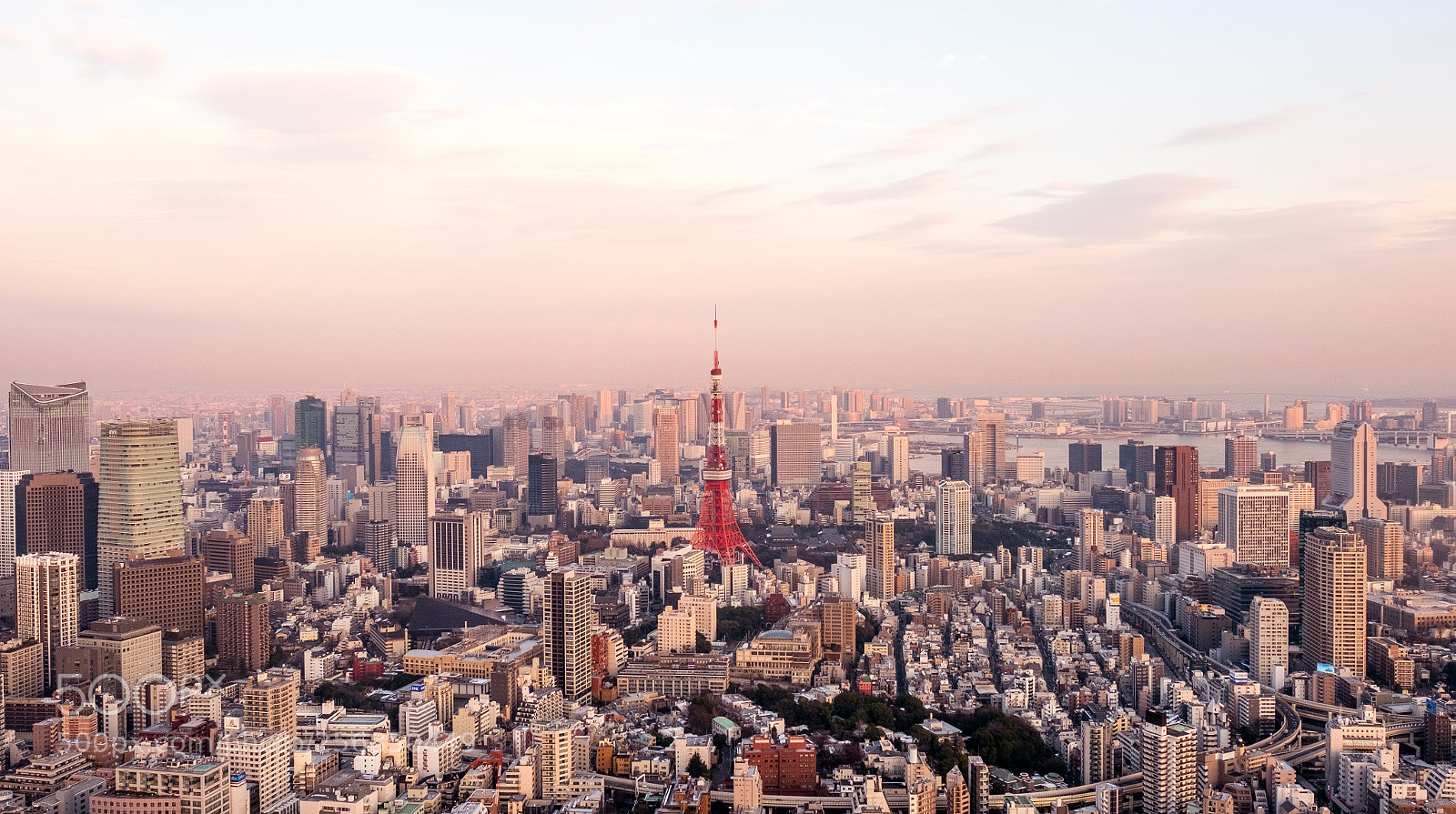 Fujifilm X-T2 sample photo. Tokyo sunset photography