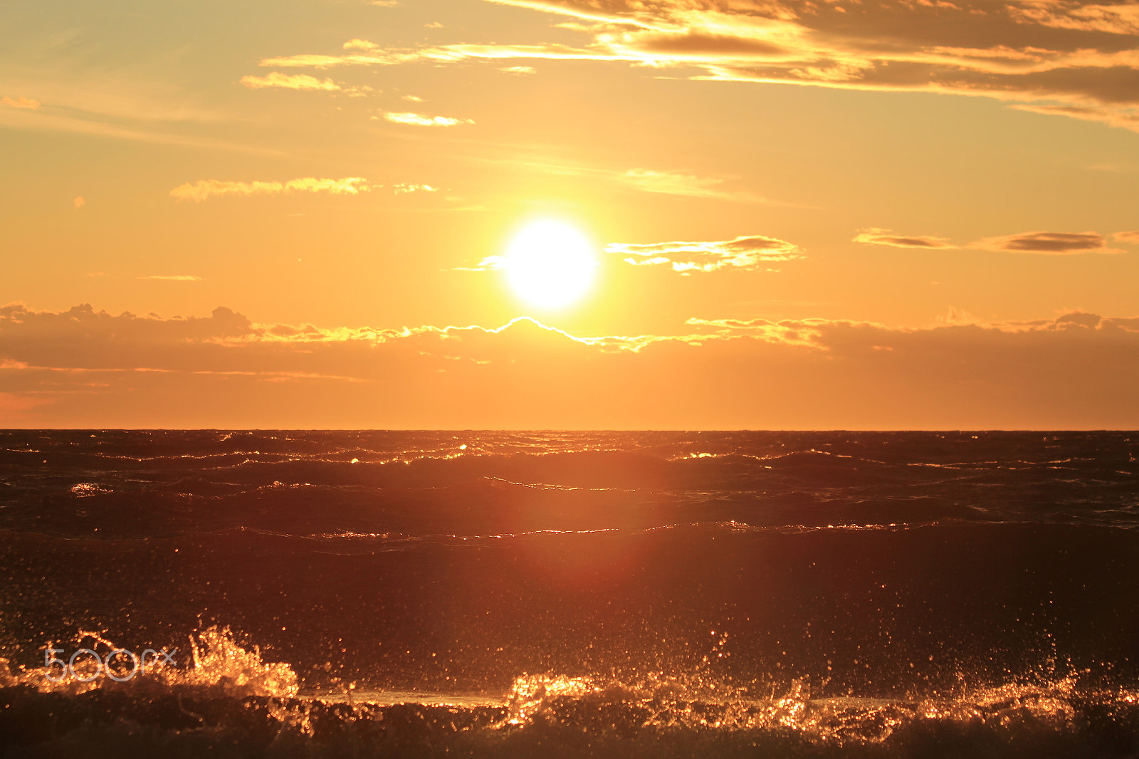 Canon EF 70-300mm F4-5.6 IS USM sample photo. Sonnenuntergang an der ostsee 2... photography