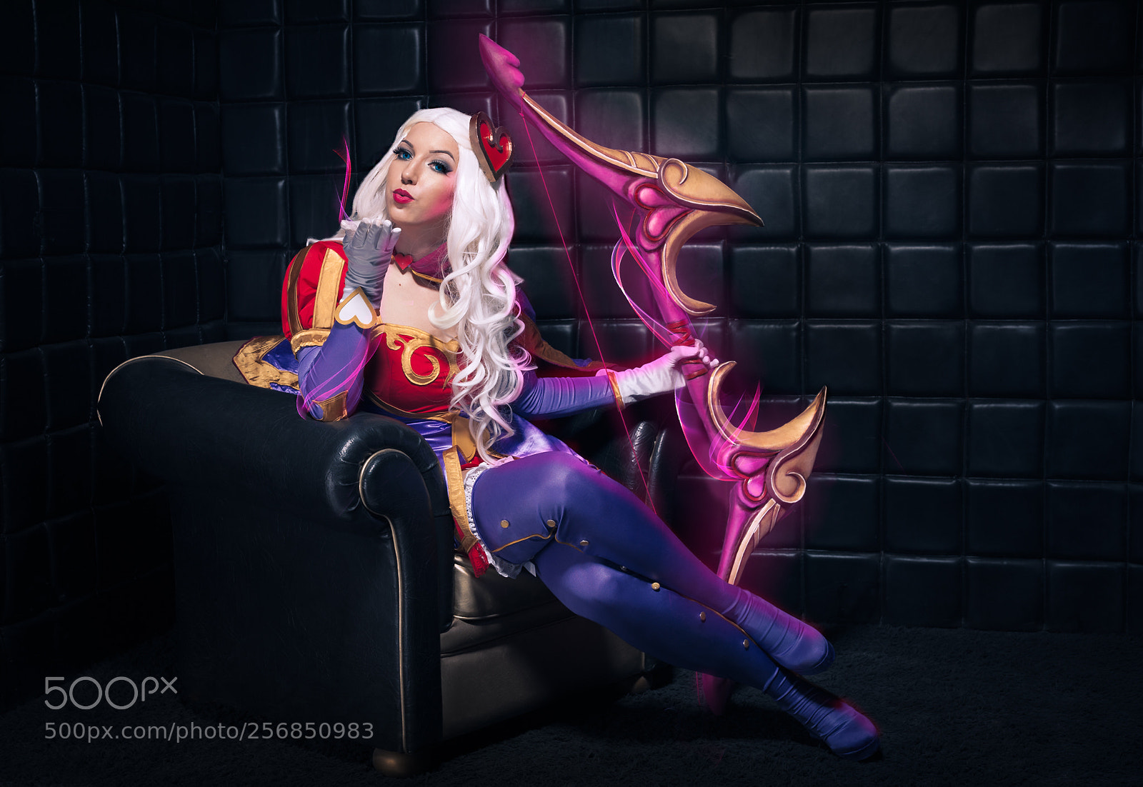 Nikon D700 sample photo. Hearthseeker ashe - lol photography