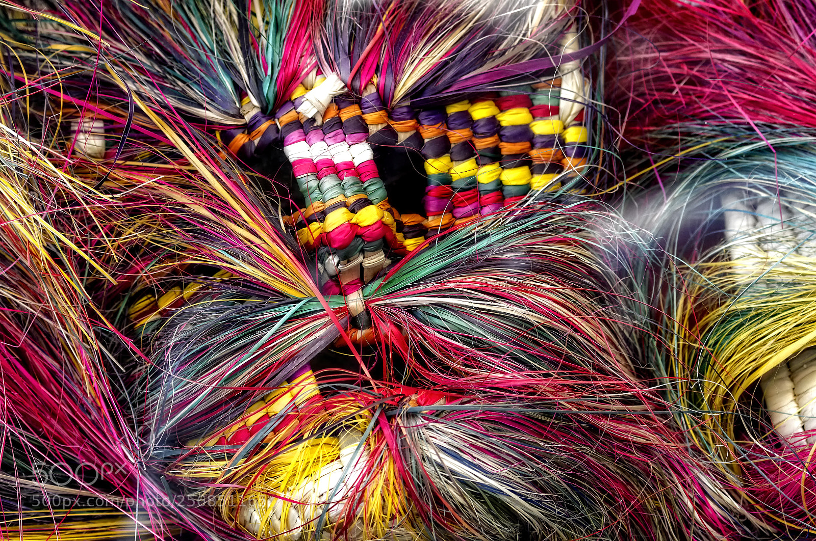 Canon EOS 7D sample photo. Vivid color weave photography