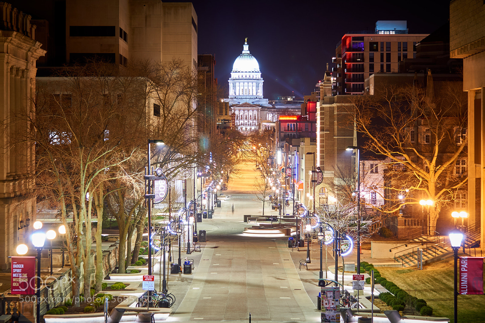 Sony a6000 sample photo. Midnight at state street photography