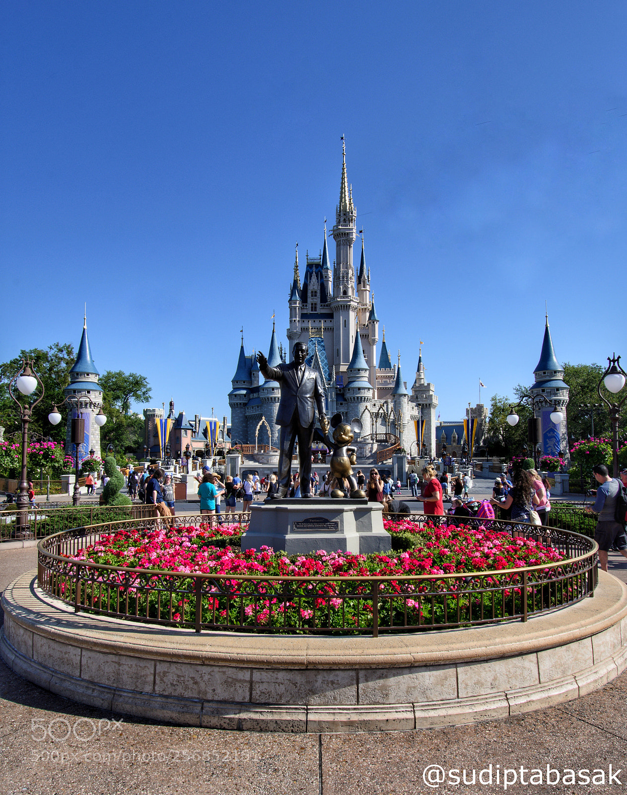 Nikon D7200 sample photo. Cinderella castle, the icon photography
