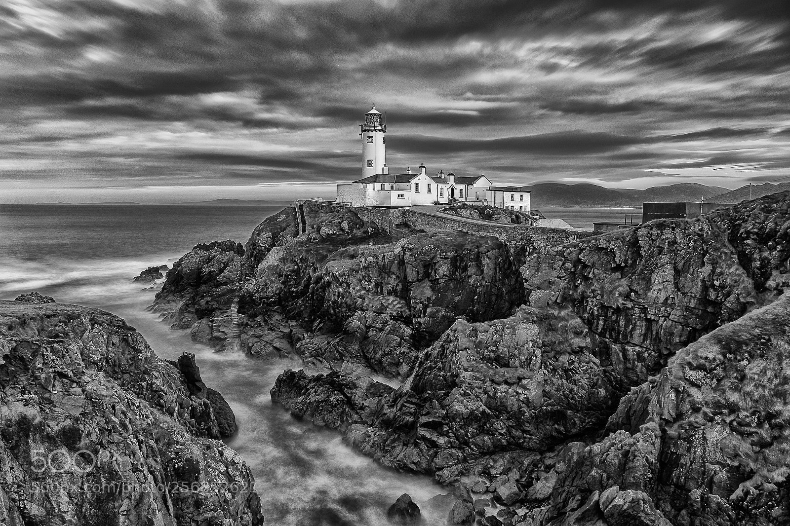 Fujifilm X-M1 sample photo. Fanad lighthouse photography