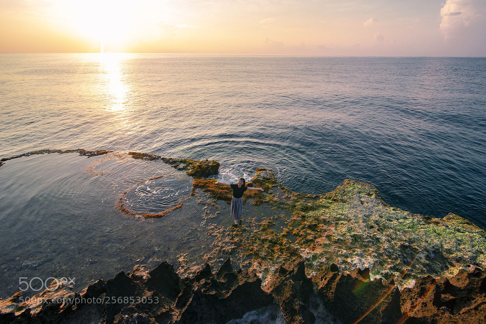 Nikon D610 sample photo. Sunrise on the sea photography