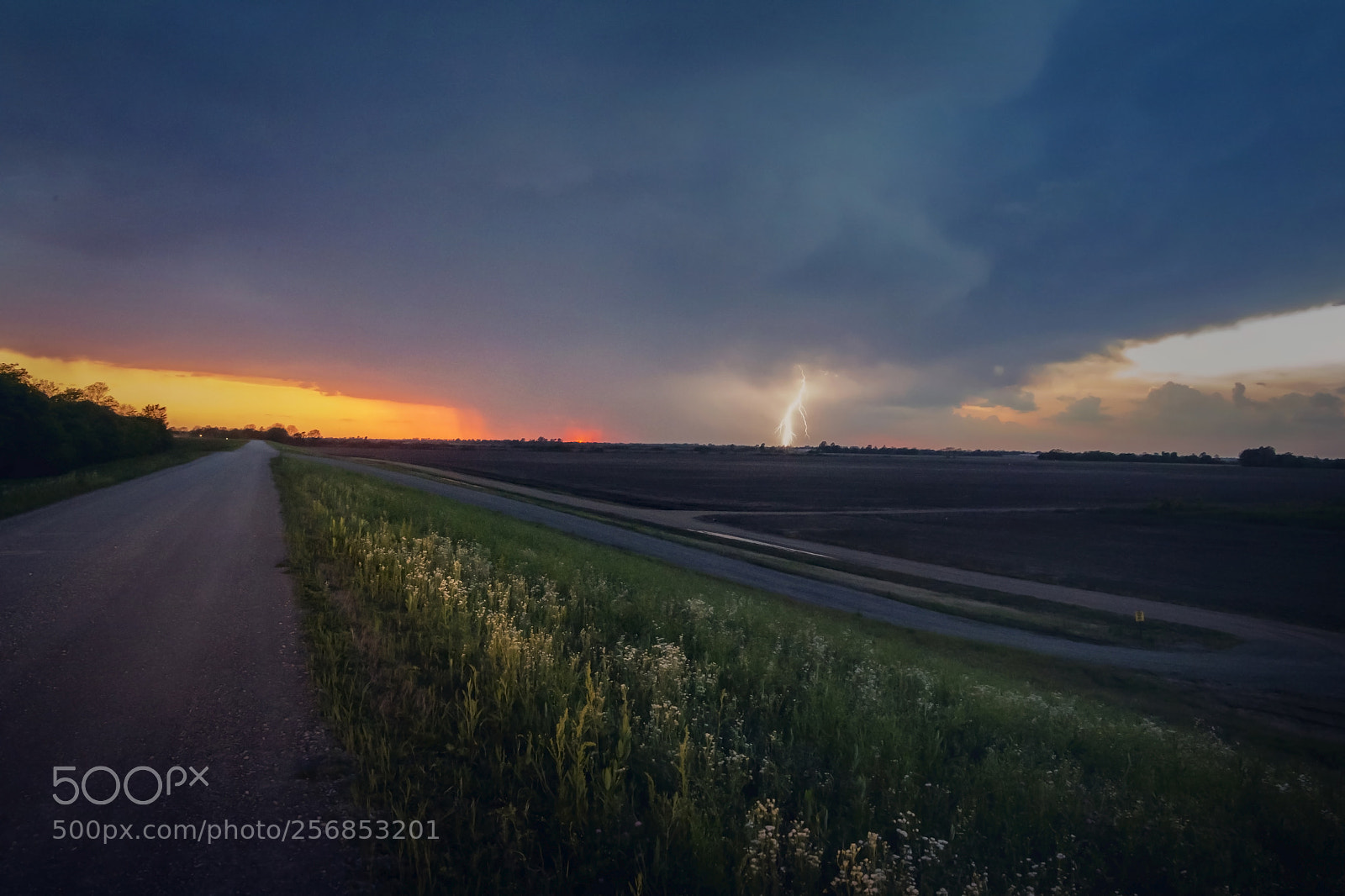 Canon EOS 6D sample photo. Sunset storm photography