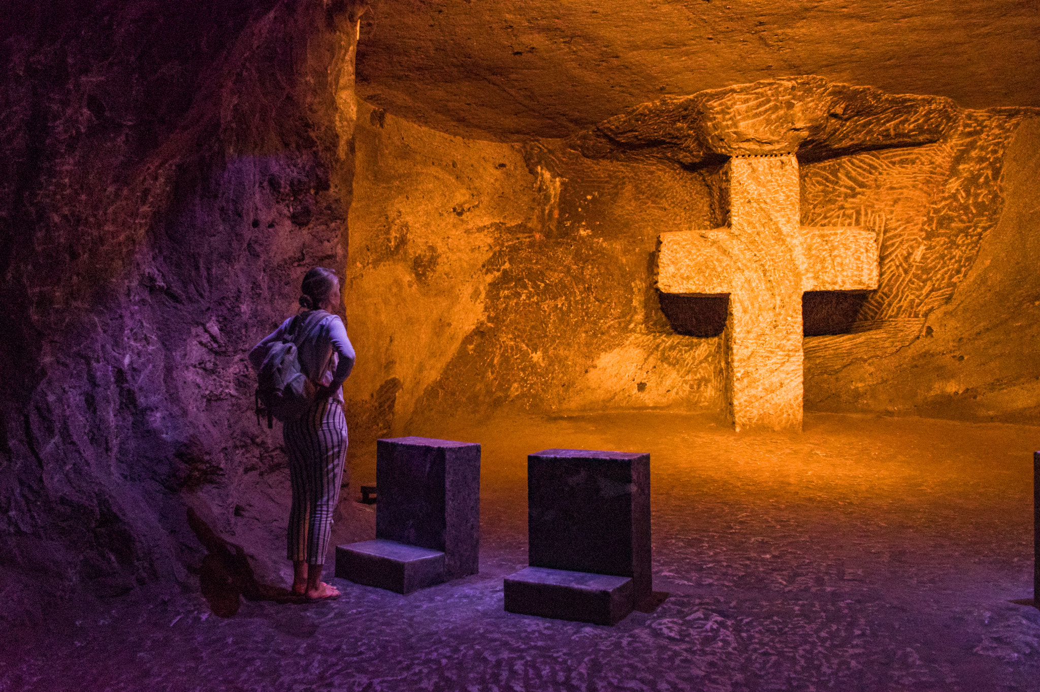 Pentax KP sample photo. Salt mine cathedral 1 photography