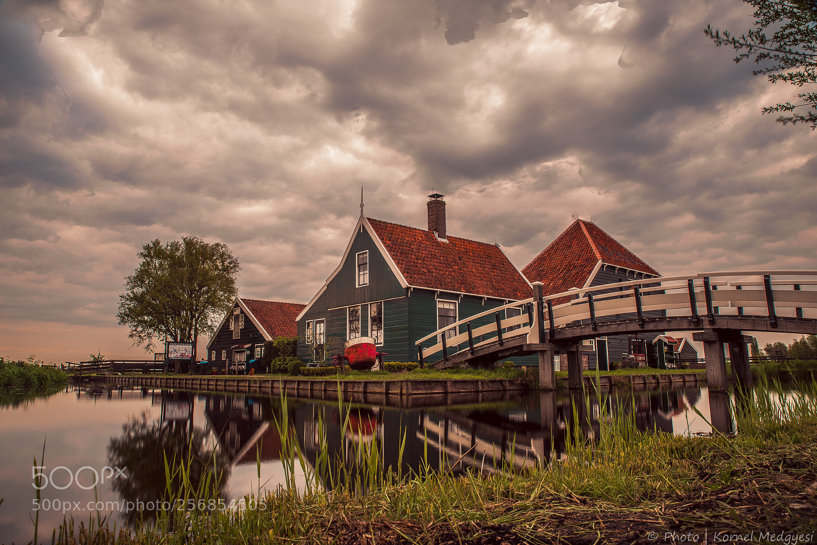 Nikon D610 sample photo. Sunset in netherlands photography