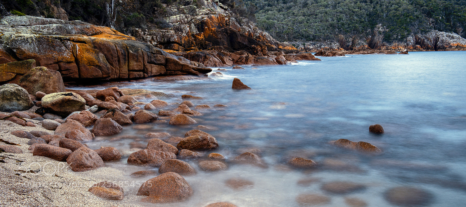 Nikon D800 sample photo. Sleepy bay in freycinet photography