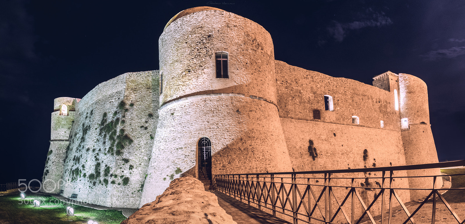 Nikon D7200 sample photo. Castello aragonese ortona photography