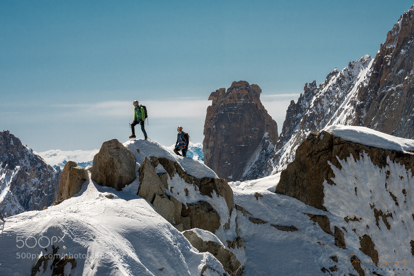 Nikon D750 sample photo. Aiguille du midi - 1 photography