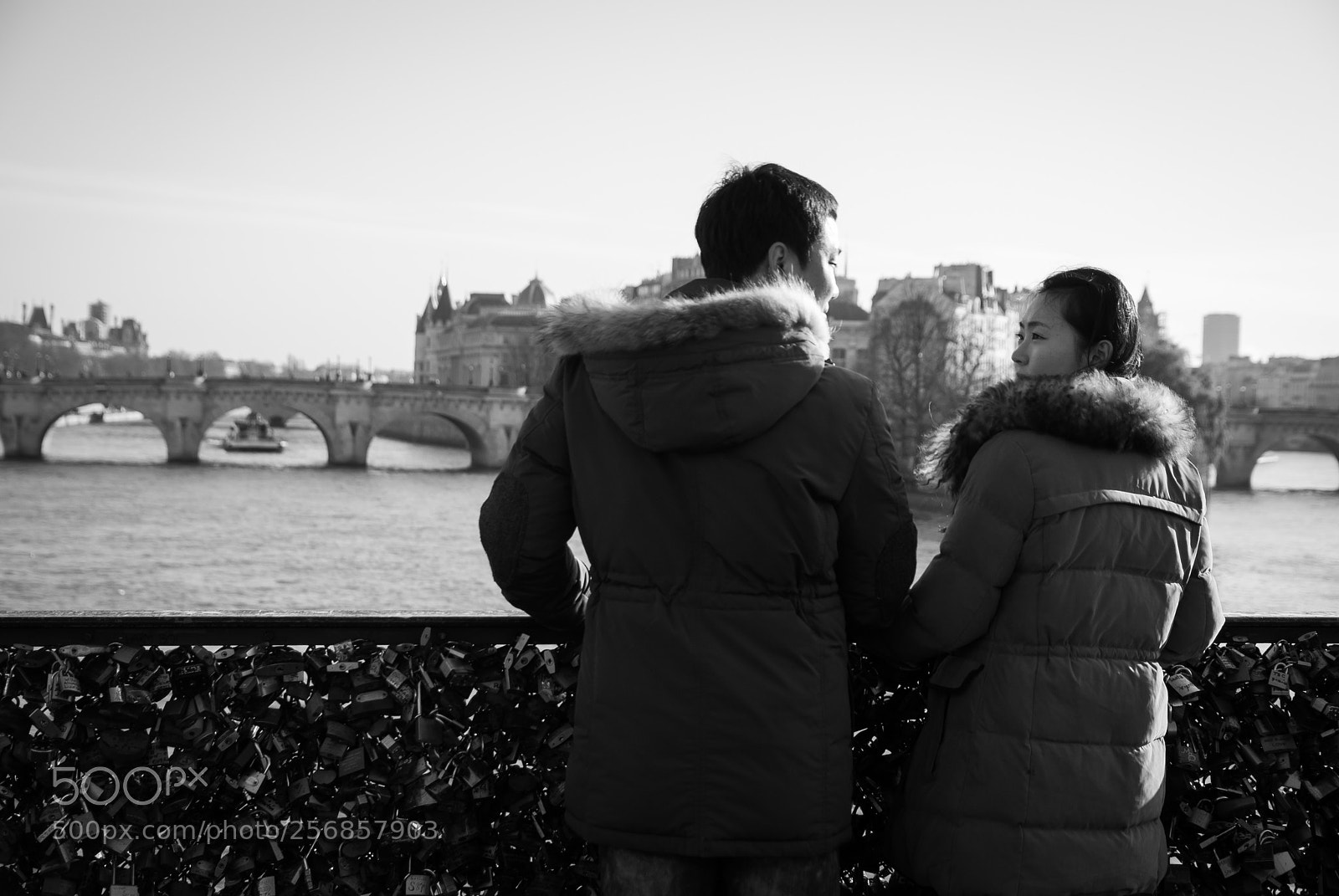 Sony Alpha DSLR-A200 sample photo. Le pont des arts photography