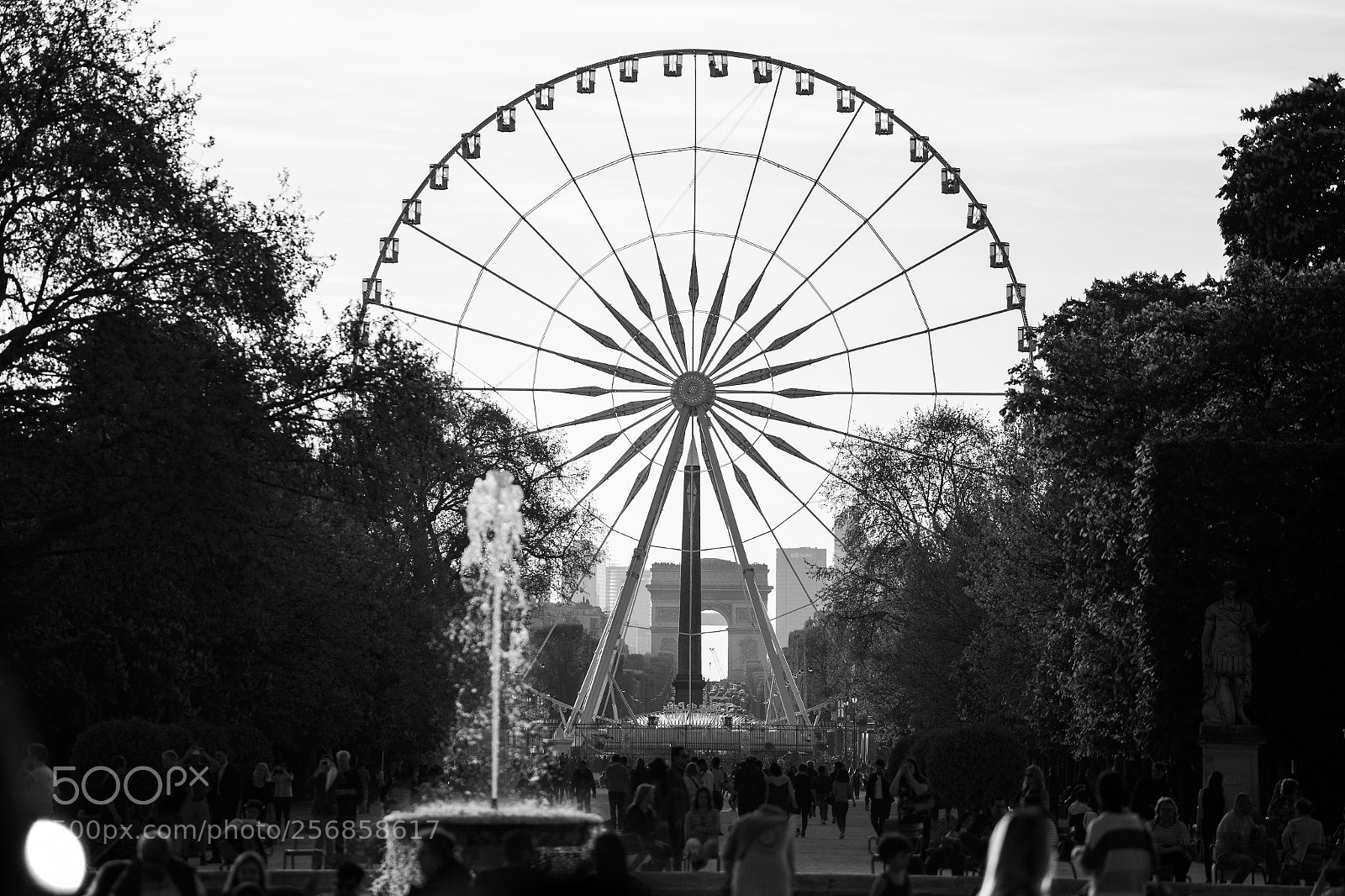 Canon EOS 6D sample photo. Arc de triomphe paris photography