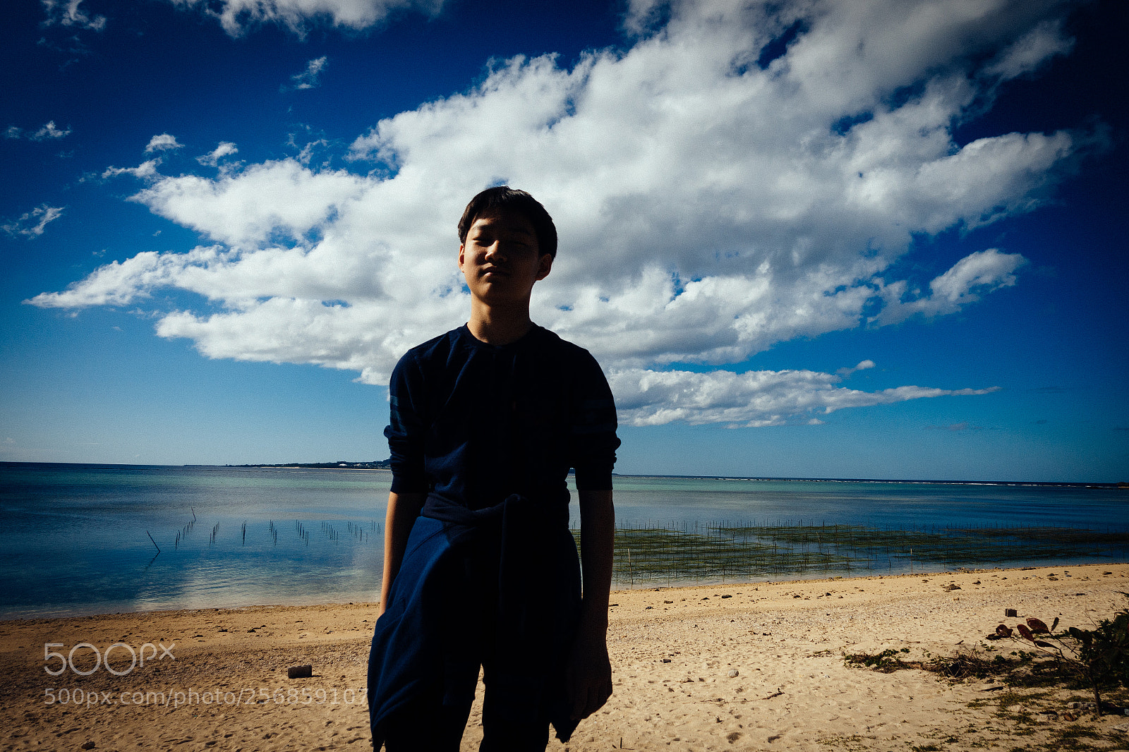 Sony Cyber-shot DSC-RX100 IV sample photo. 2017okinawa, my son, s.y photography