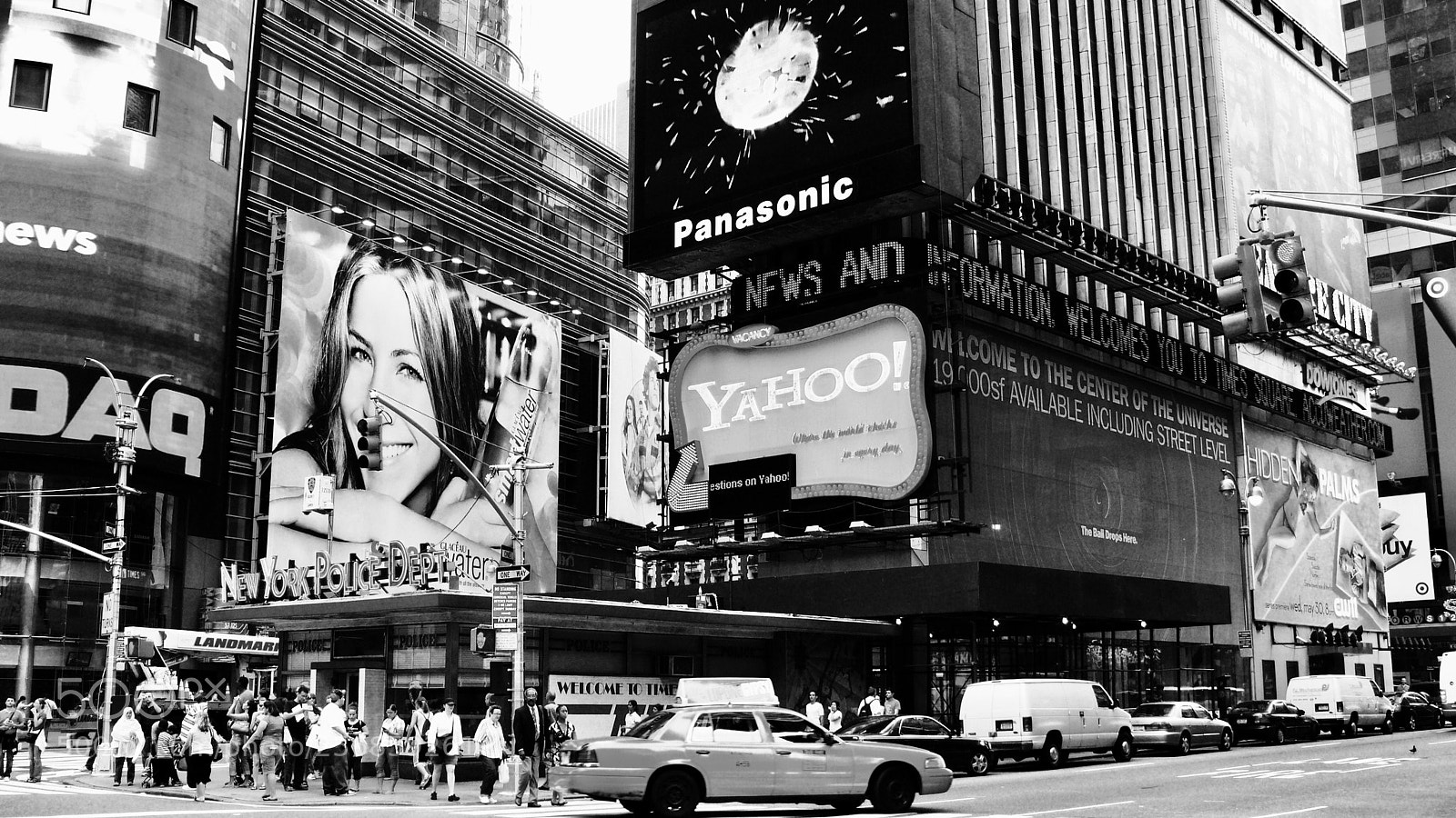 Panasonic DMC-FZ50 sample photo. Times square, circa 2007 photography