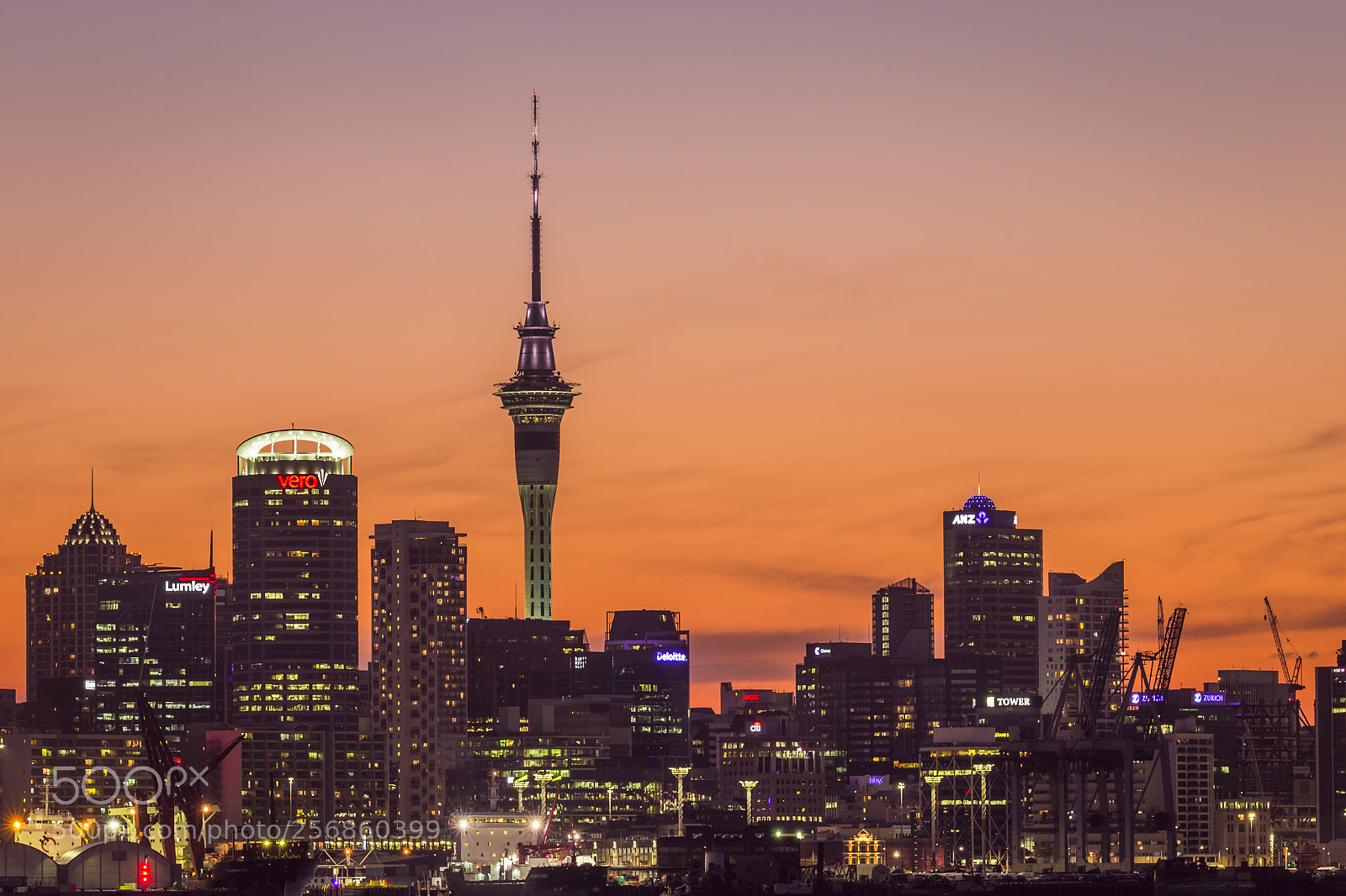 Canon EOS 6D sample photo. Auckland skyline at the photography