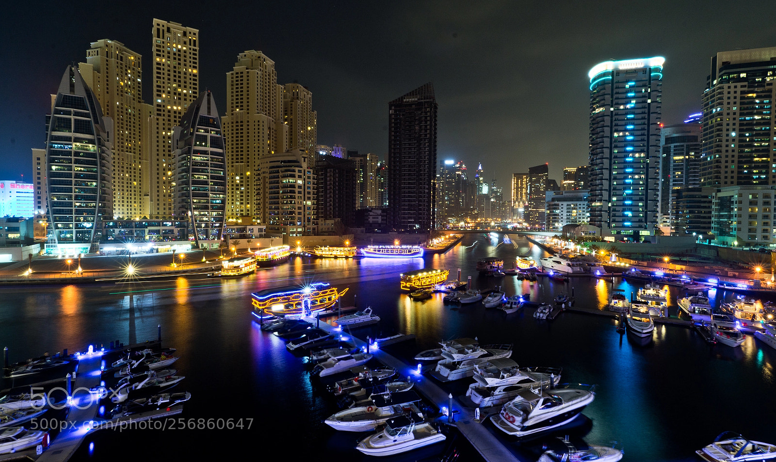 Nikon D7100 sample photo. Dubai marina - view photography