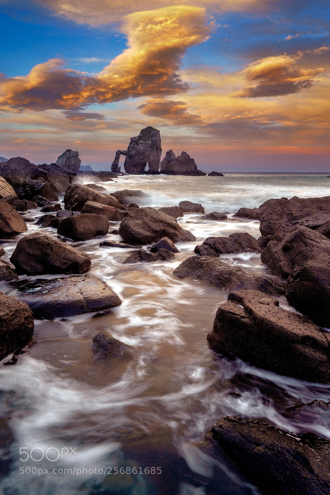 Sony a7 sample photo. Golden clouds photography