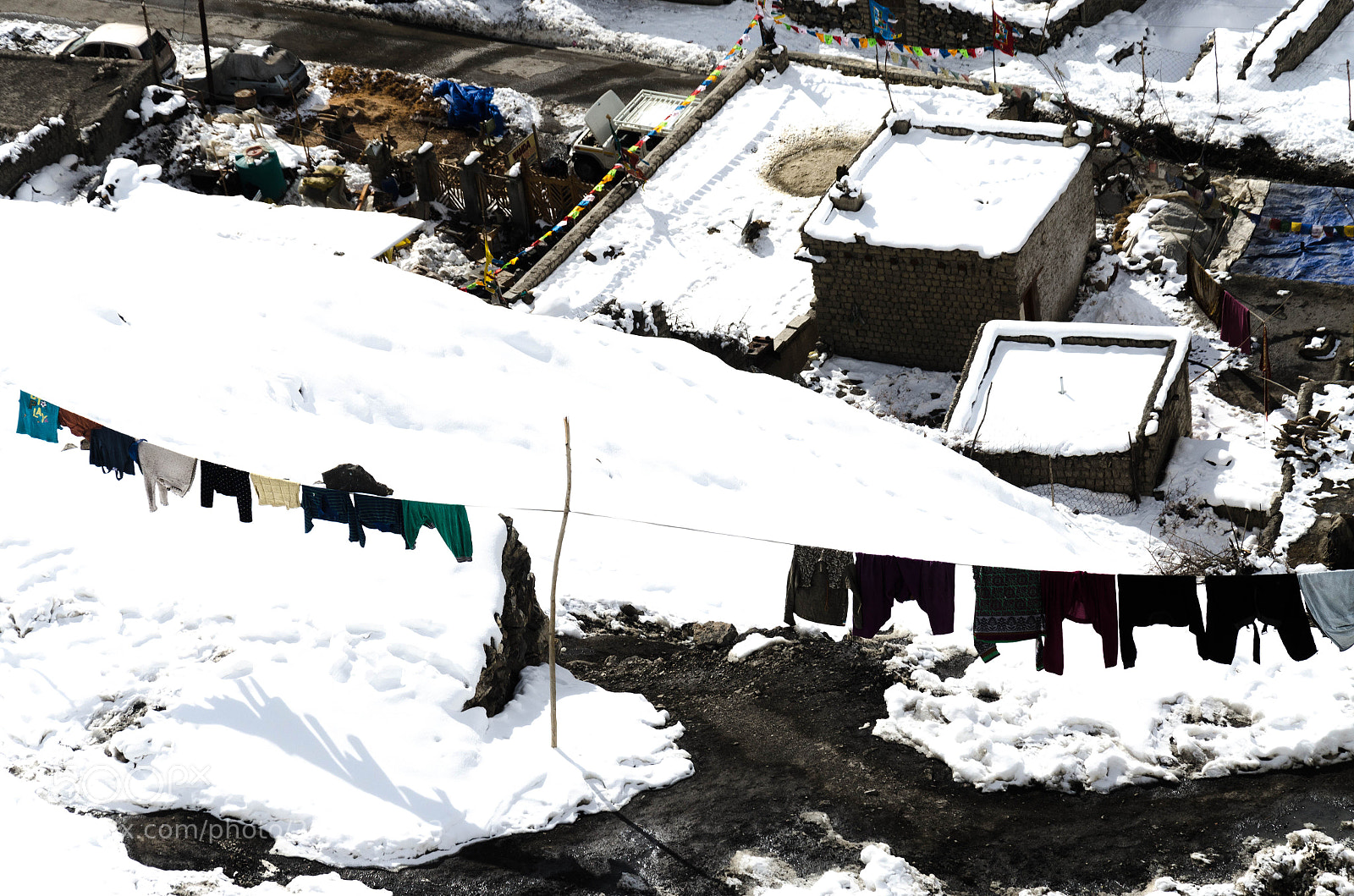 Nikon D7000 sample photo. Wanla village photography